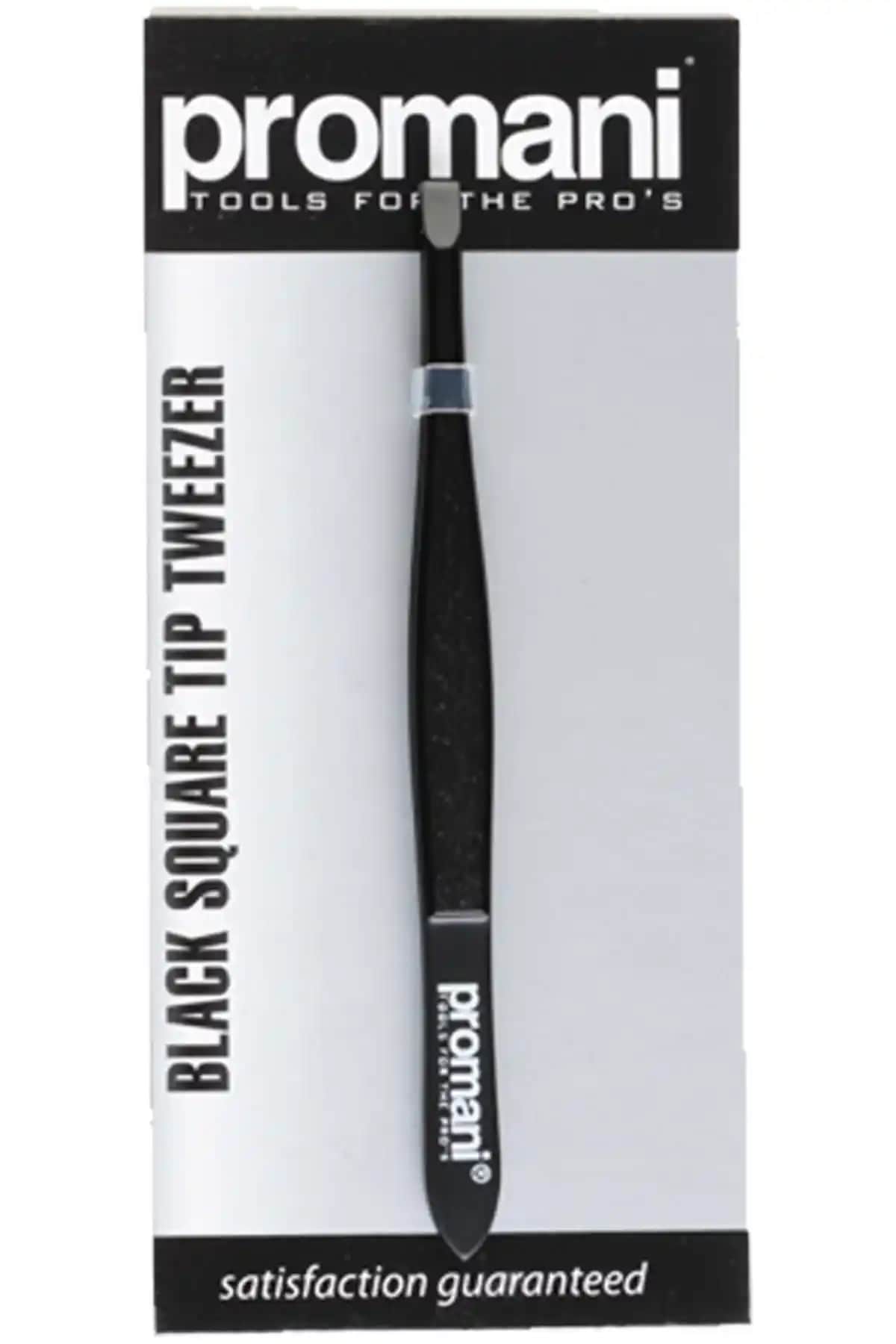 Promani Marka Siyah Düz Uçlu Cımbız ile Hassas ve Dayanıklı Tüy Alma Deneyimi