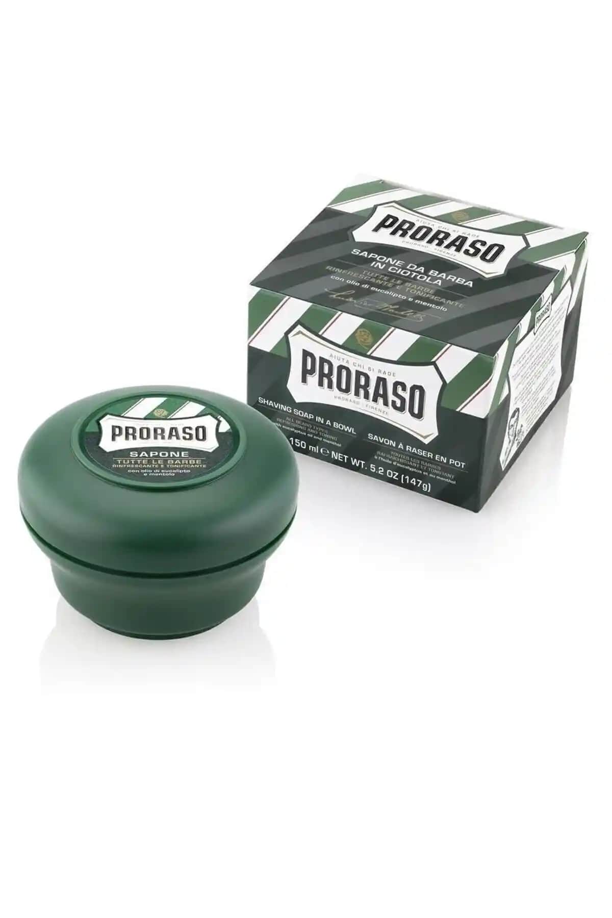 Proraso Okaliptüs ve Mentollü Tıraş Sabunu: Geleneksel ve Modern Erkek Bakım Ürünü