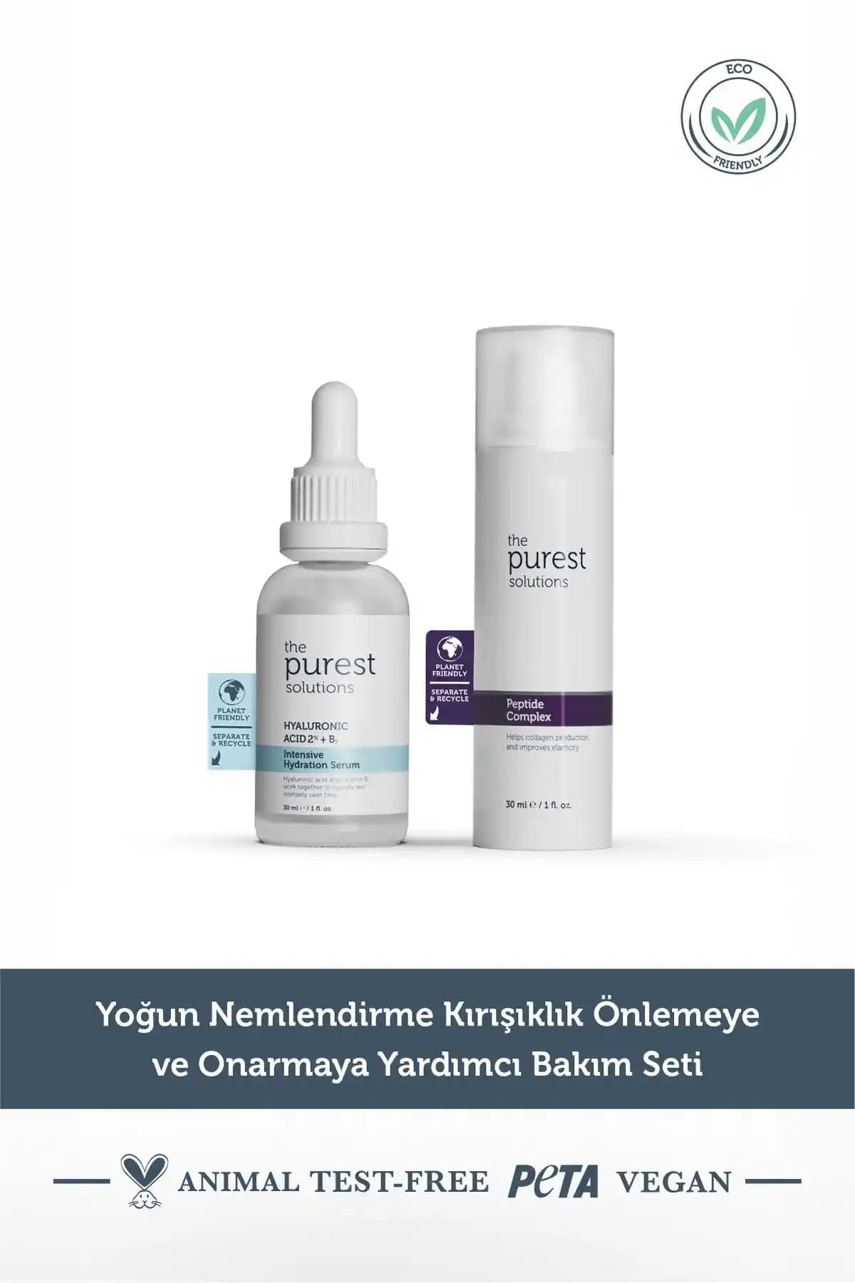 Purest Solutions Bakım Seti: Nemlendirici ve Yaşlanma Karşıtı Formüllerle Cilt Sağlığı