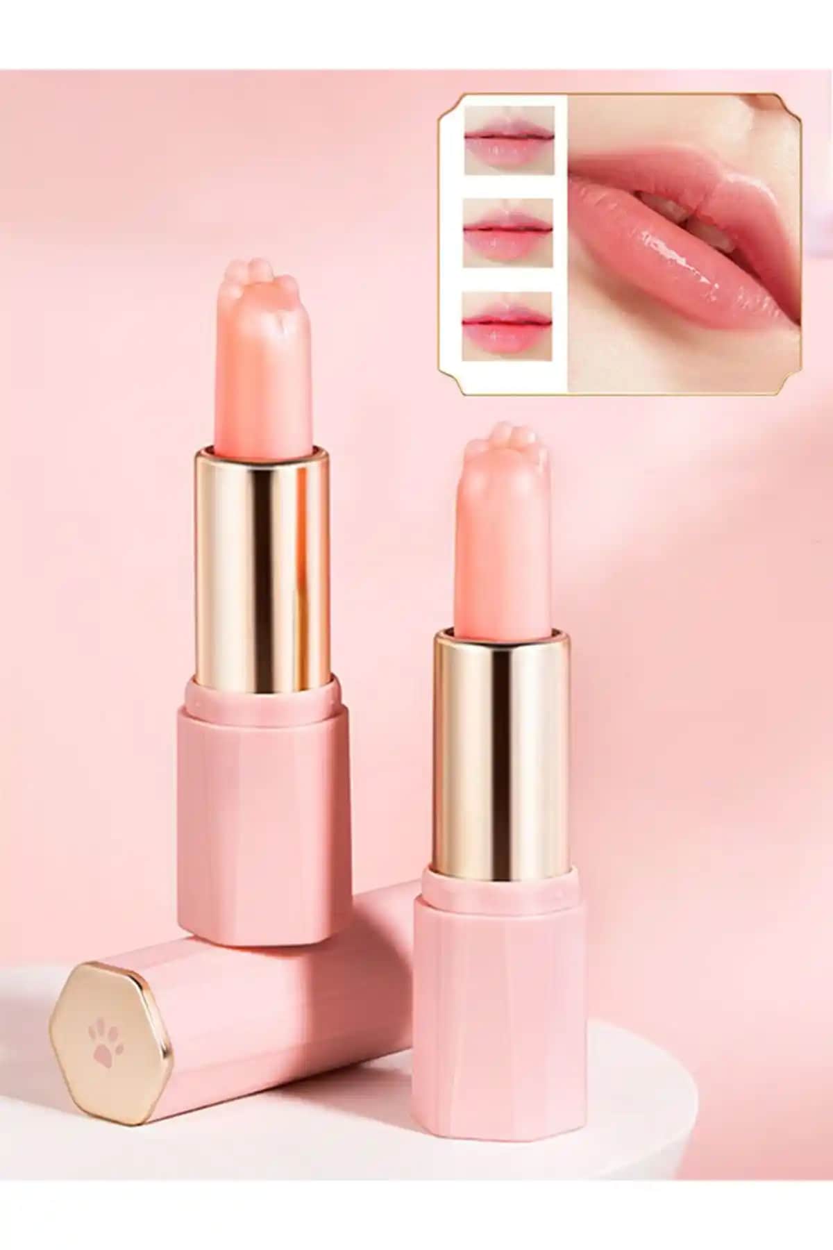 QUARXERY Doğal Işıltılı Ruj: Nemlendiren ve Hafif Renk Veren Dudak Bakım Ürünü