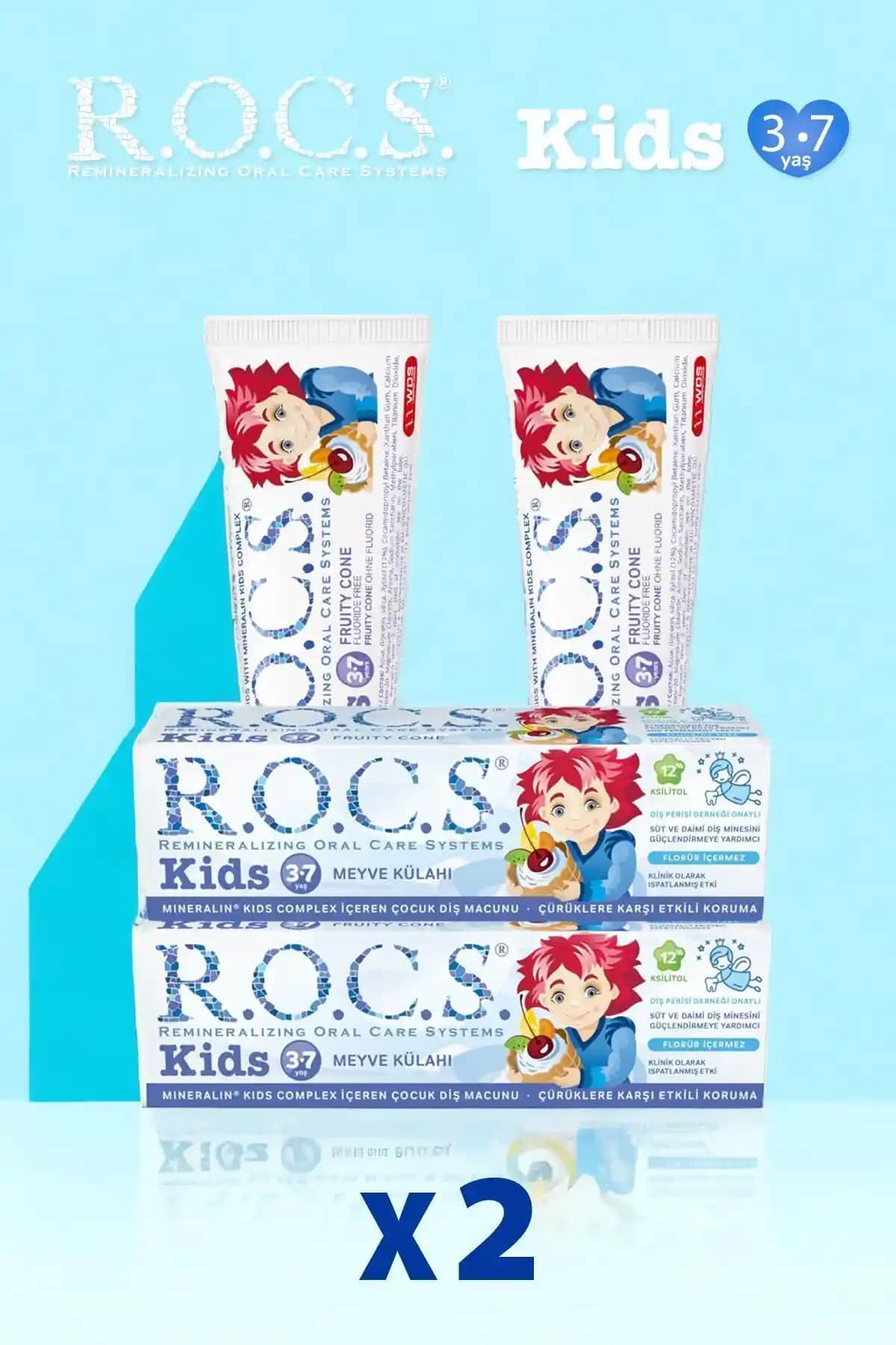 R.O.C.S. Rocs Kids 3-7 ve Kıds 4-7 Yaş Diş Macunlarının Karşılaştırması ve En İyi Seçenekler