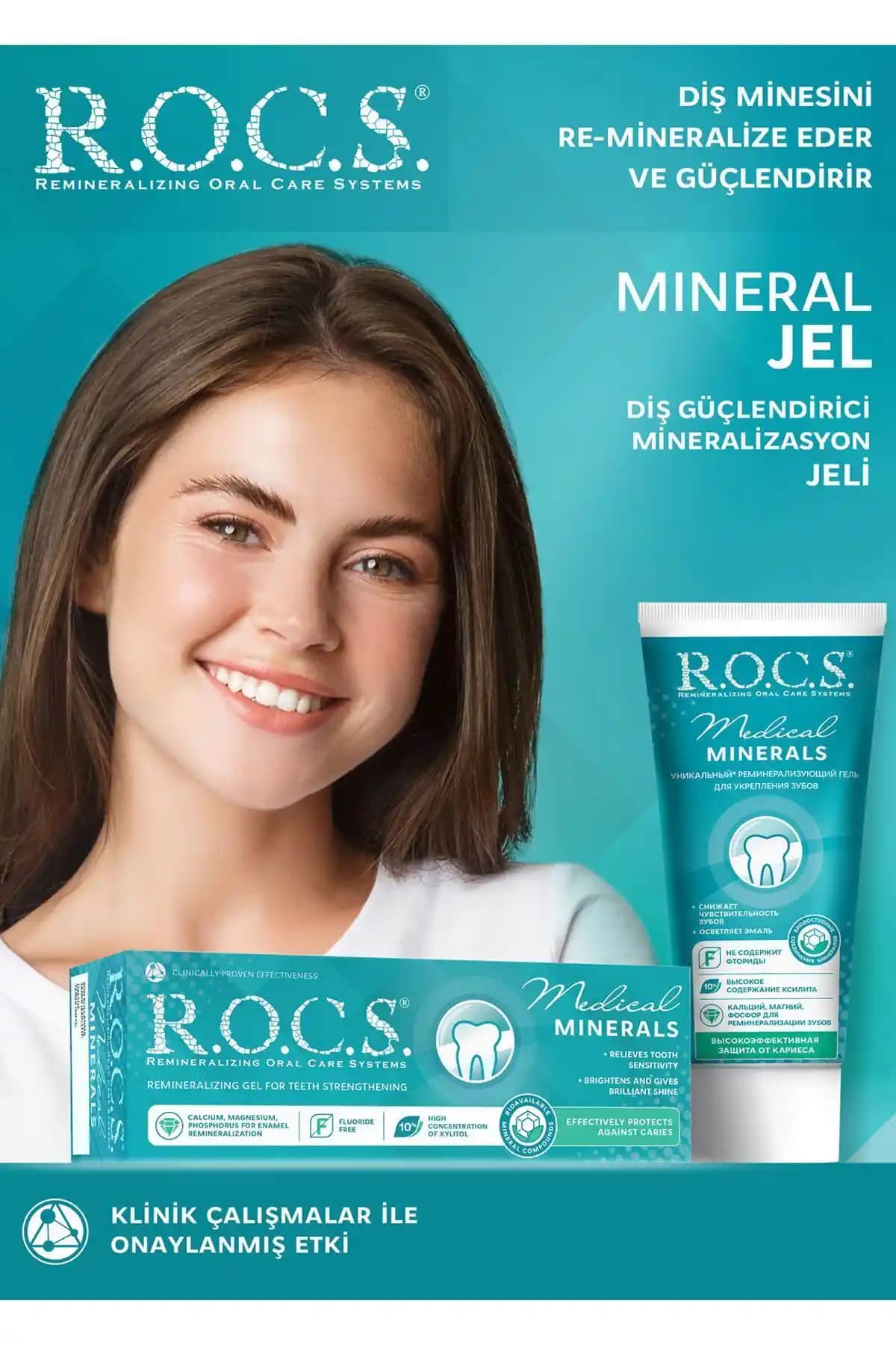 R.O.C.S. Rocs Medical Mineral Jel: Diş Sağlığı ve Estetiği İçin Güçlendirici Çözüm