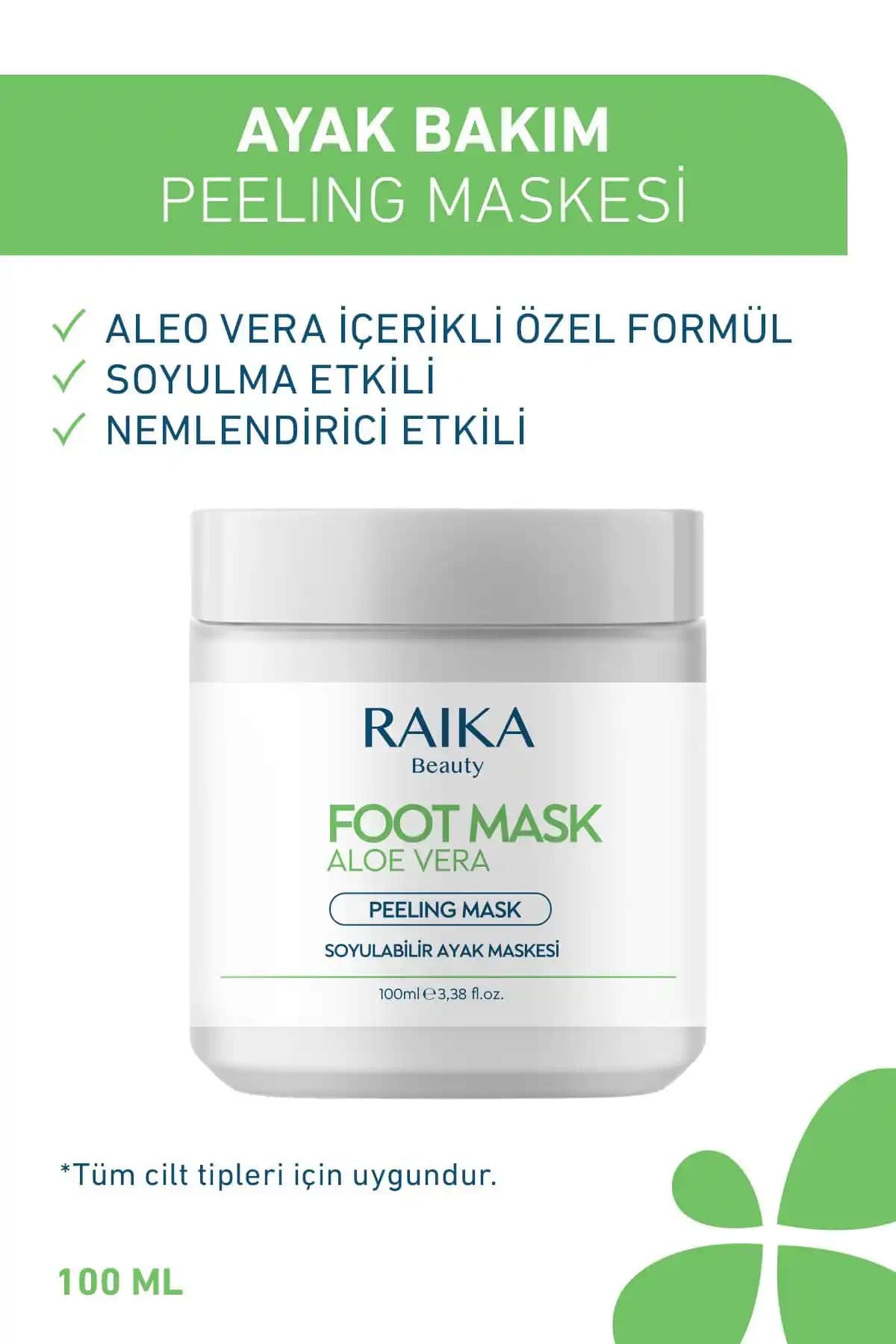 Raika Beauty Ayak Bakım Maskesi Peelingi ile Yumuşak ve Sağlıklı Ayaklar İçin Etkili Çözüm