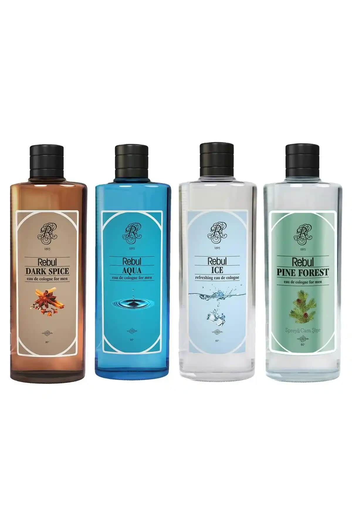 Rebul Kolonya Aqua Seti: Dört Farklı Aromasıyla Günlük Ferahlık ve Kalıcılık Sağlar