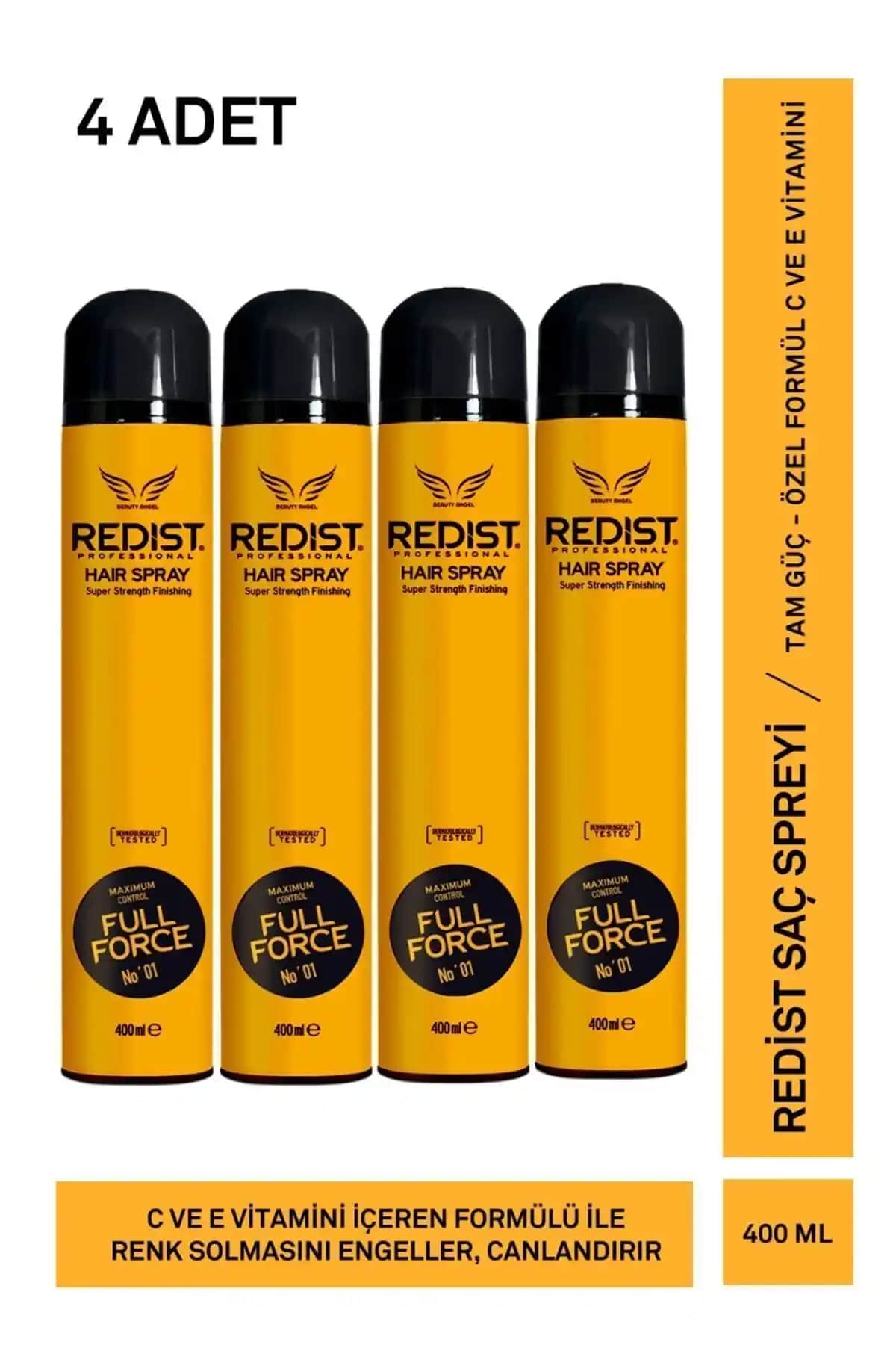 Redist Full Force Extra Sert Saç Spreyi: Güçlü ve Doğal Saçlar İçin Yüksek Performanslı Çözüm