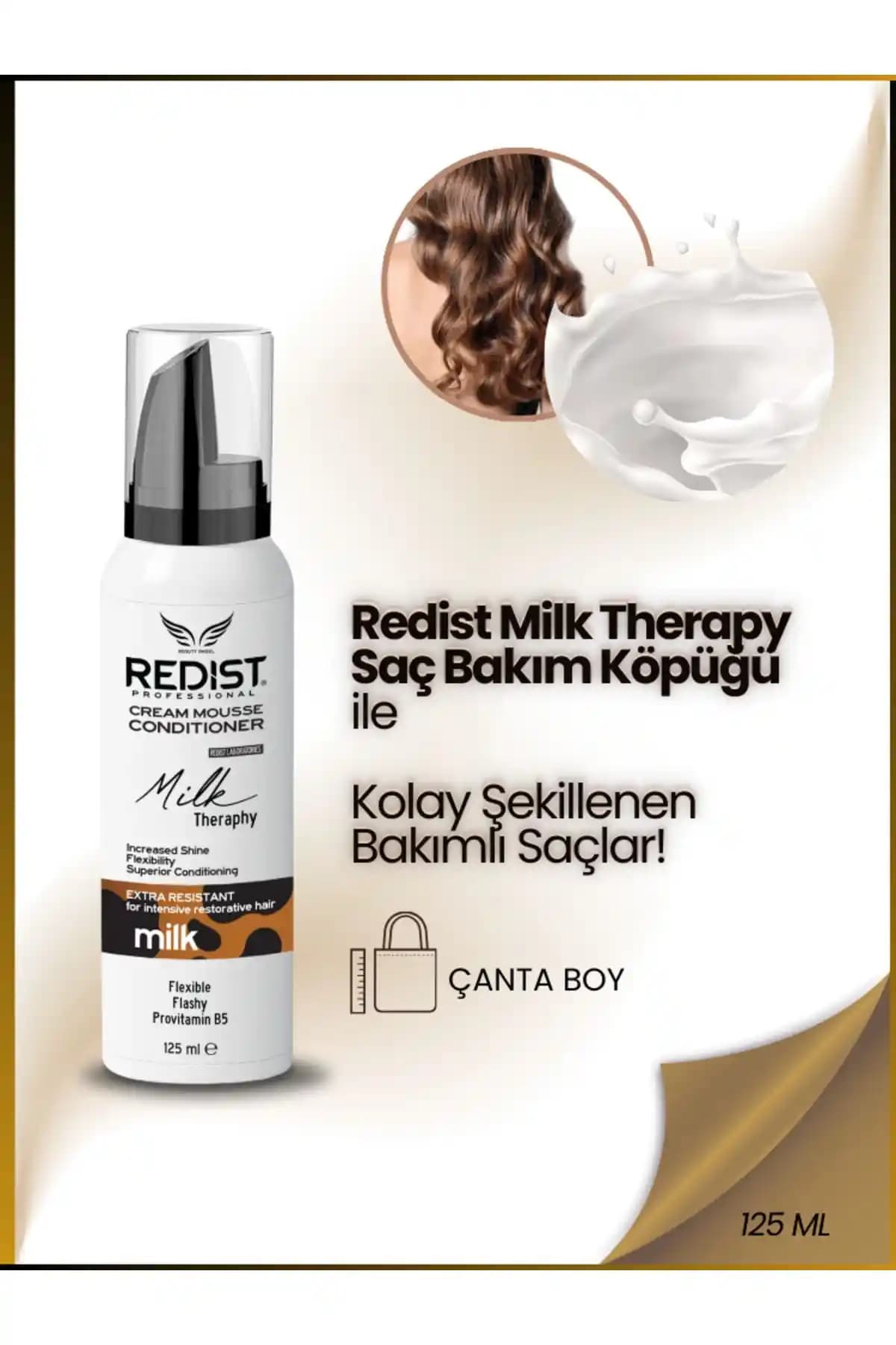 Redist Milk Therapy Saç Köpüğü: Hacim ve Canlılık İçin Etkili Saç Bakım Ürünü