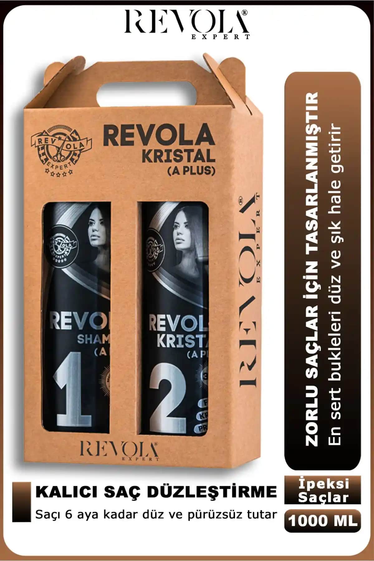 REVOLA EXPERT Kristal A Plus ile Saçlarınız İçin Güçlendirici ve Parlak Bakım Çözümü