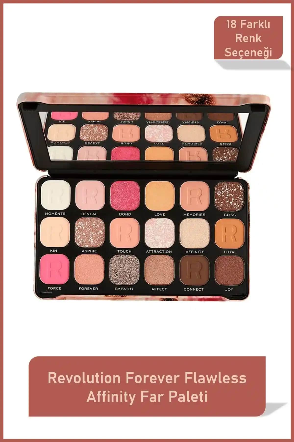 Revolution Forever Flawless ve Sheida Mat Beyaz Göz Farı Karşılaştırması