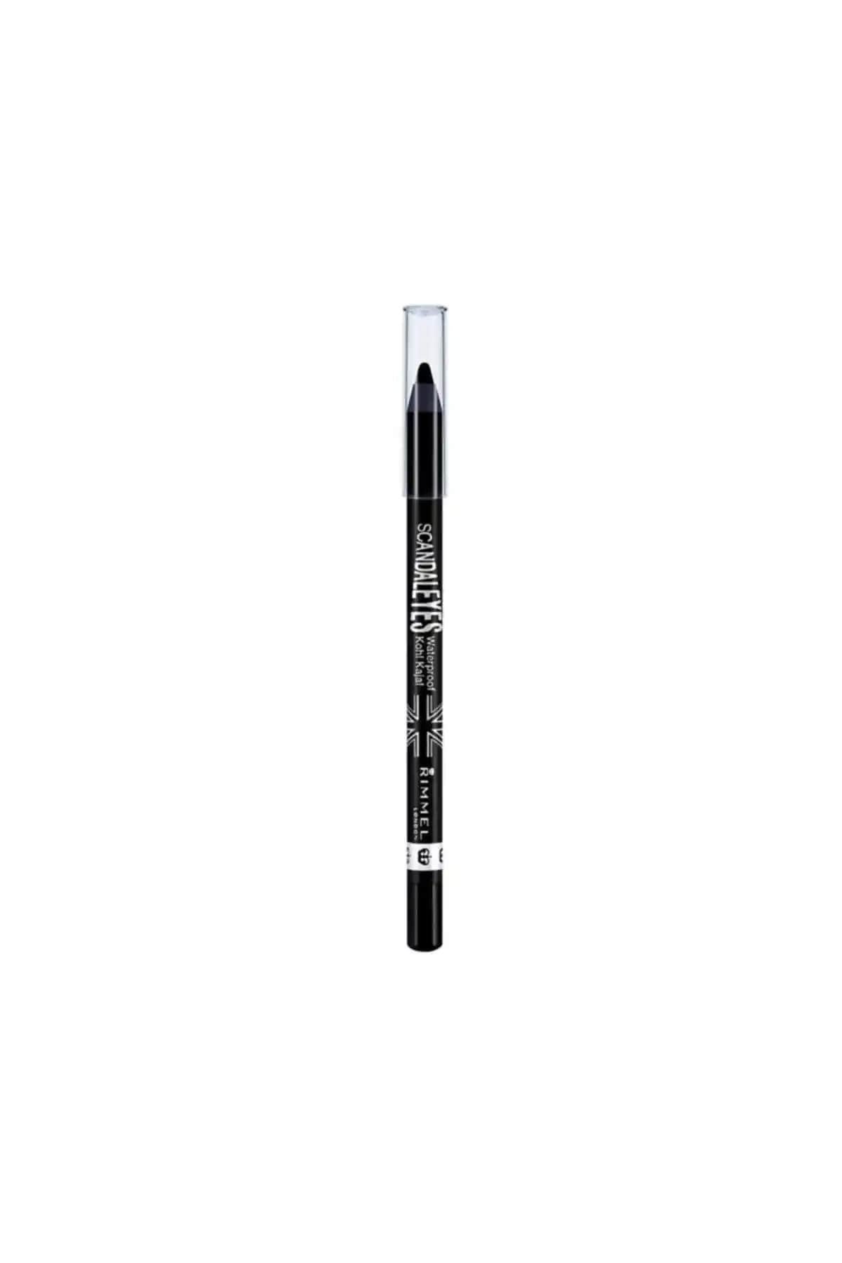 Rimmel London Siyah Eyeliner - Uzun Süre Kalıcı, Suya ve Tere Dayanıklı Göz Kalemi