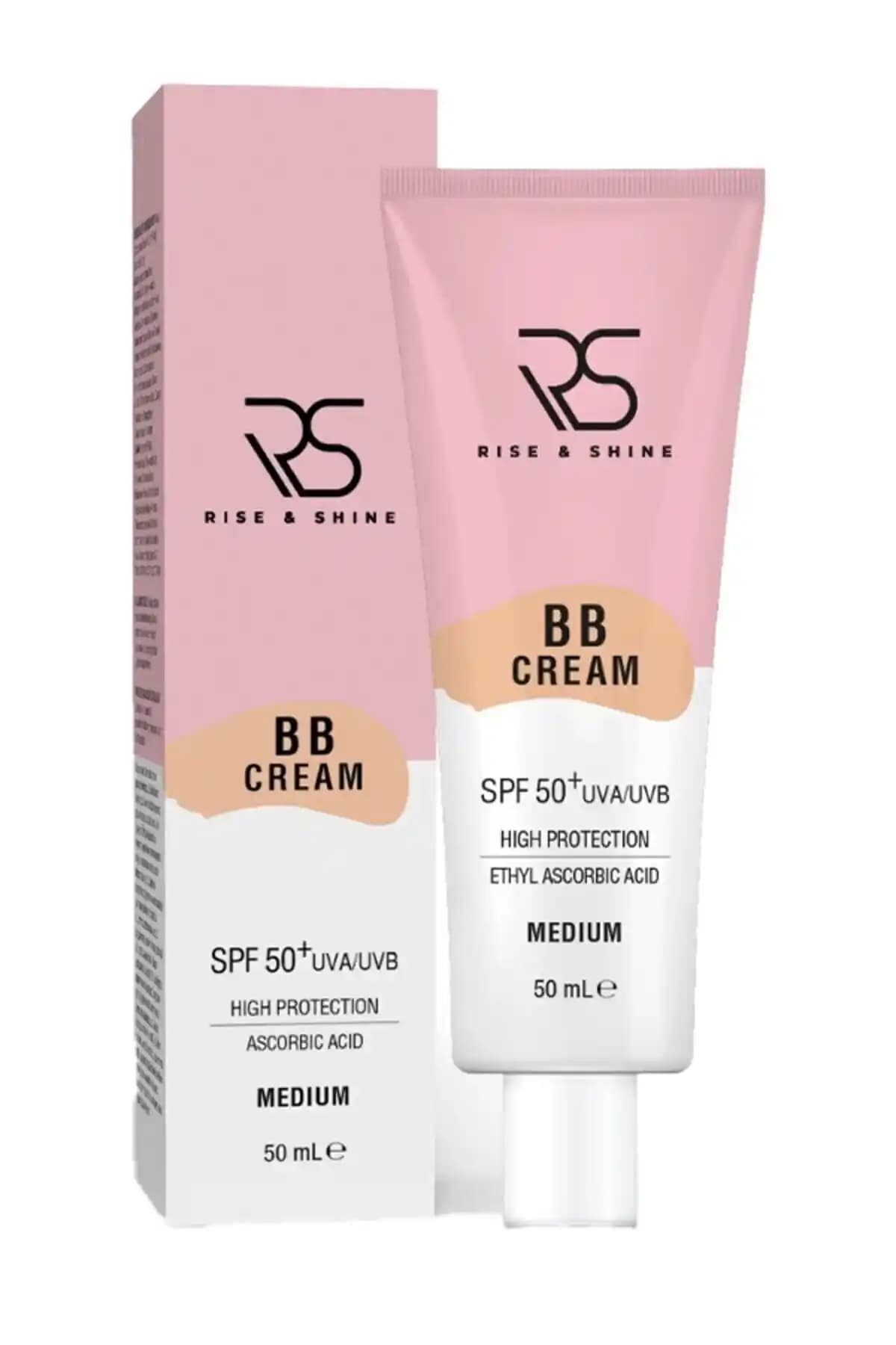 Rise and Shine BB Krem 50 SPF Medium ile doğal görünüm ve yüksek güneş koruması sağlar