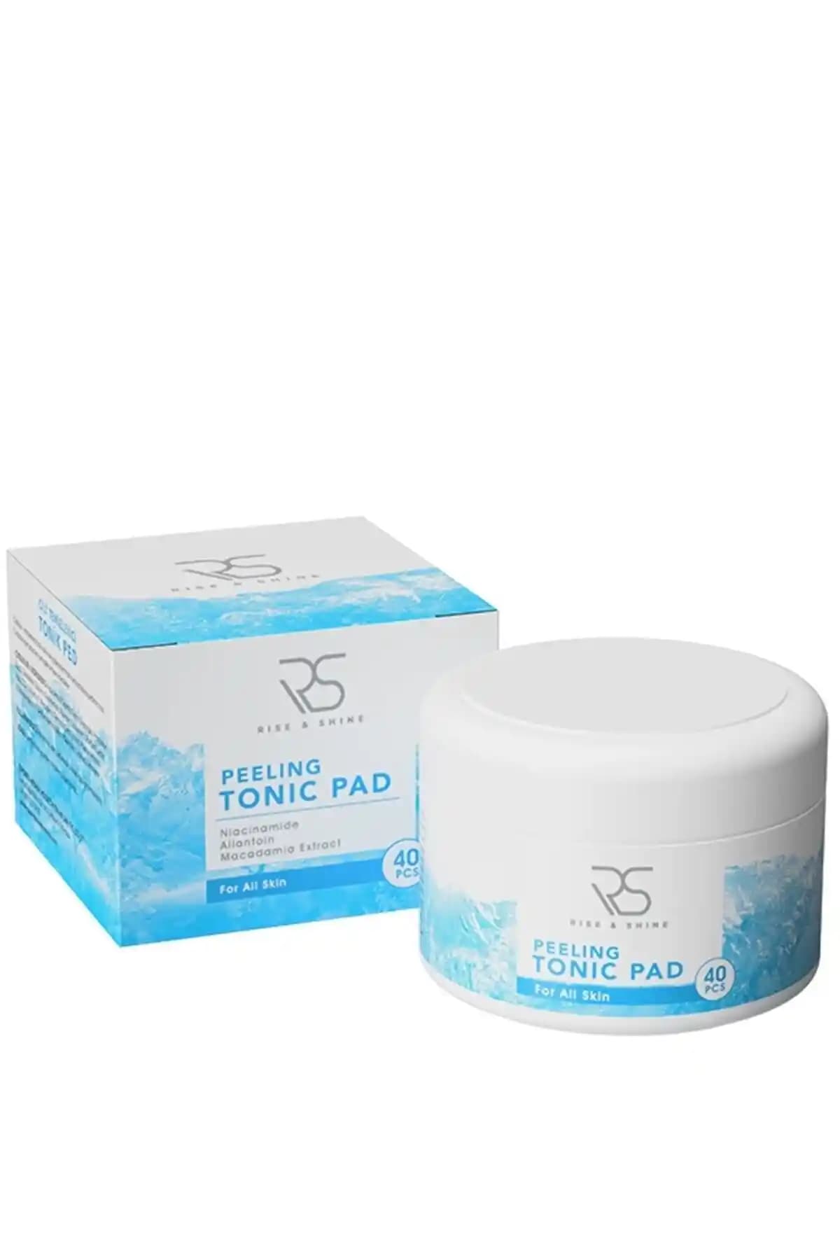 Rise and Shine Peeling Tonik Pad: Gözenekleri Sıkılaştıran ve Parlaklık Katan Cilt Bakım Ürünü
