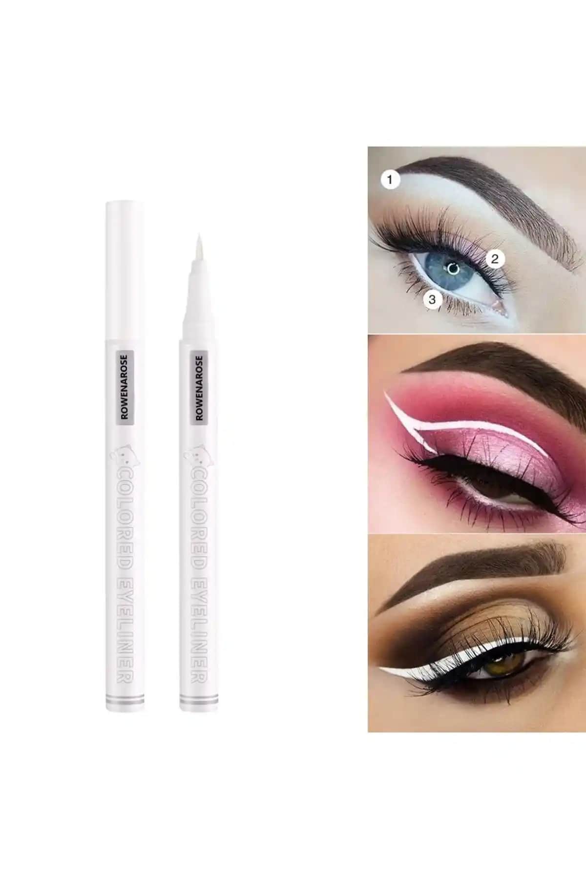 ROWENAROSE Beyaz Kalem Eyeliner İncelemesi ve Kullanıcı Yorumları