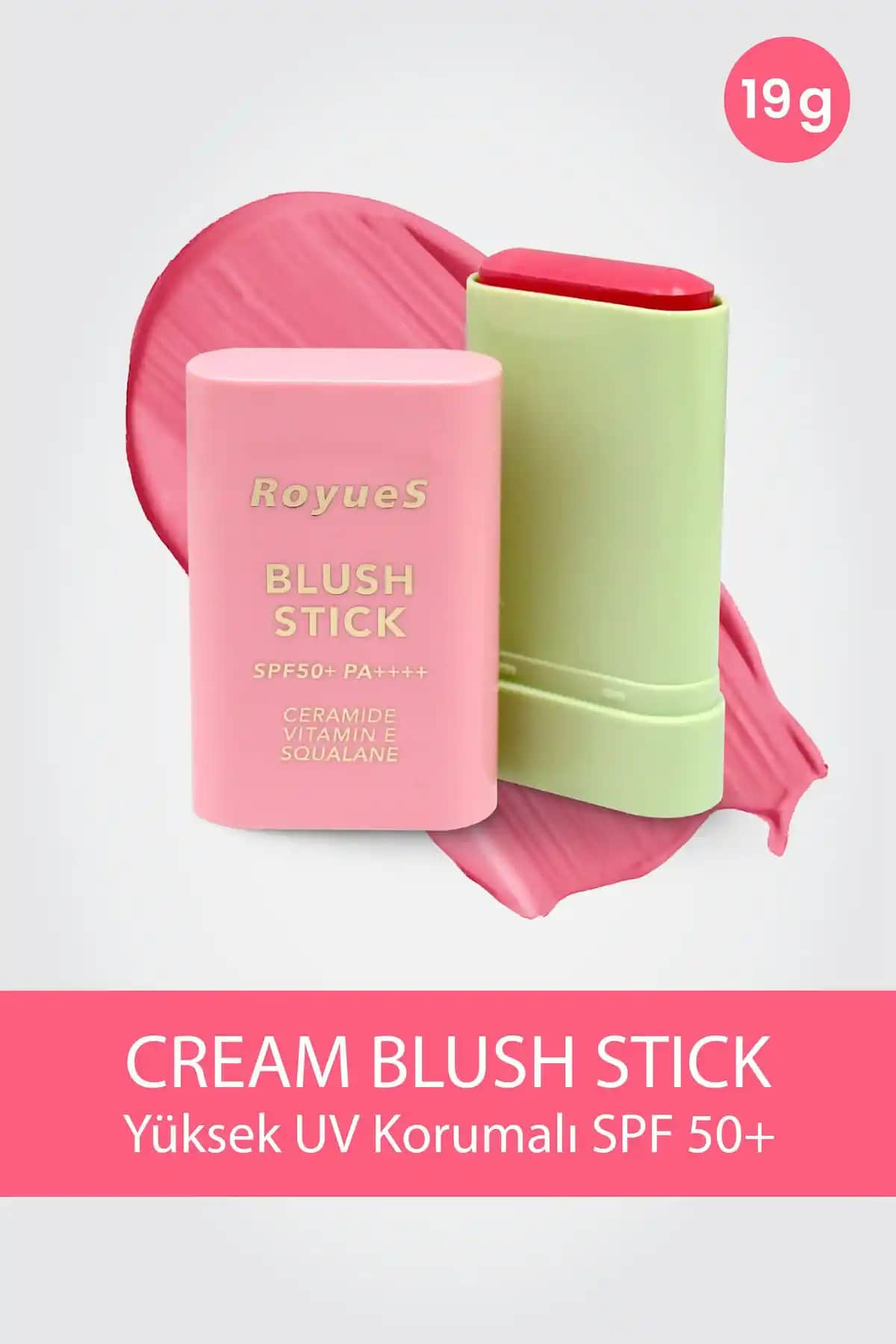 Royues Nemlendiricili Stick Krem Allık: Doğal ve Canlı Bir Makyaj Deneyimi Sunar