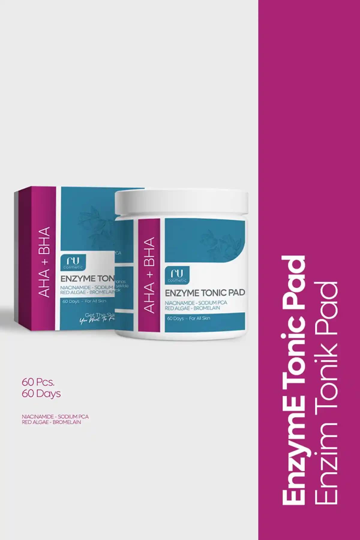 Ru Cosmetic Ru Aha Bha Enzyme Gözenek Sıkılaştırıcı ve Arındırıcı Tonik Pedleri İncelemesi