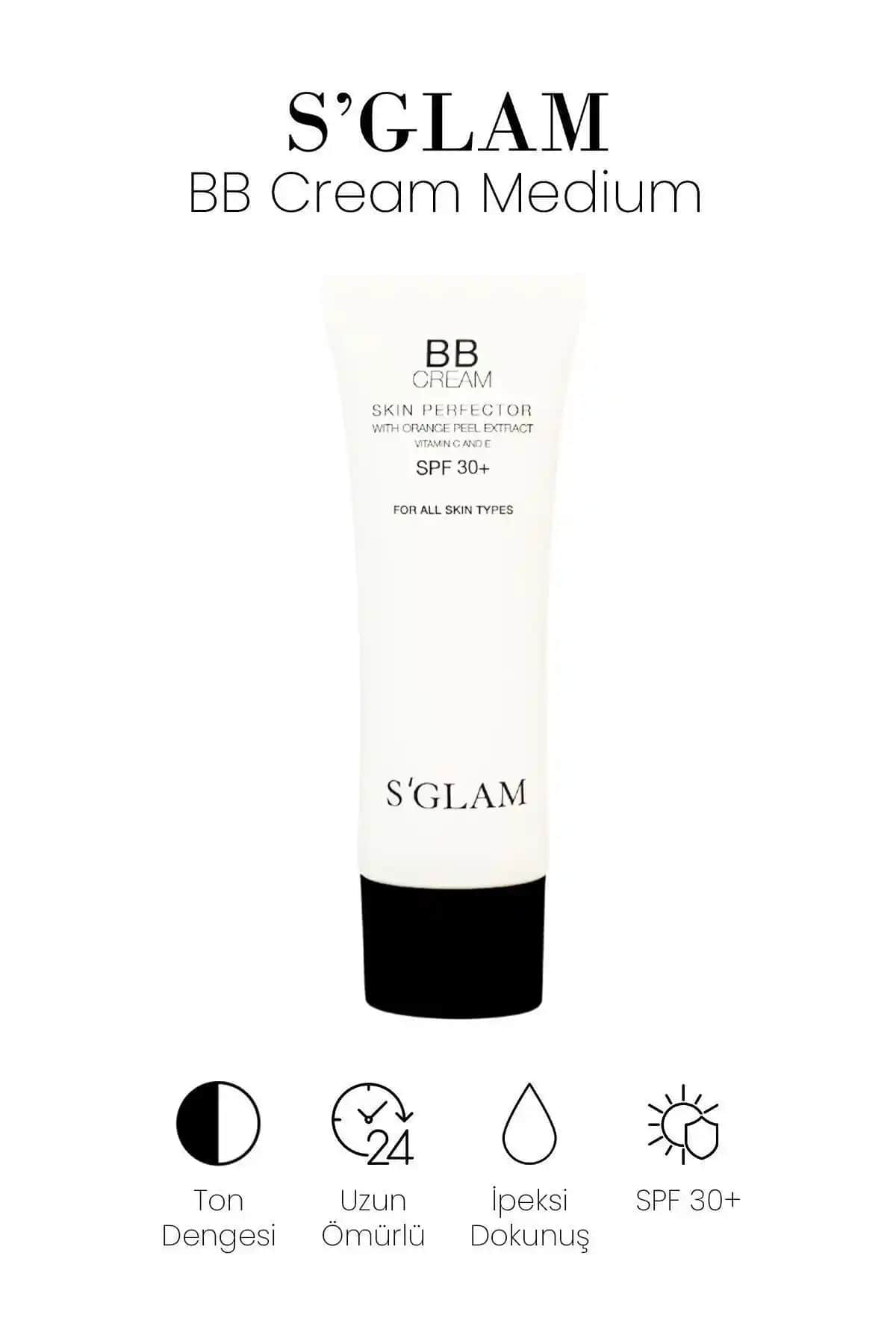 S'GLAM BB Krem SPF 30 ile Doğal ve Koruyucu Günlük Makyaj Çözümü