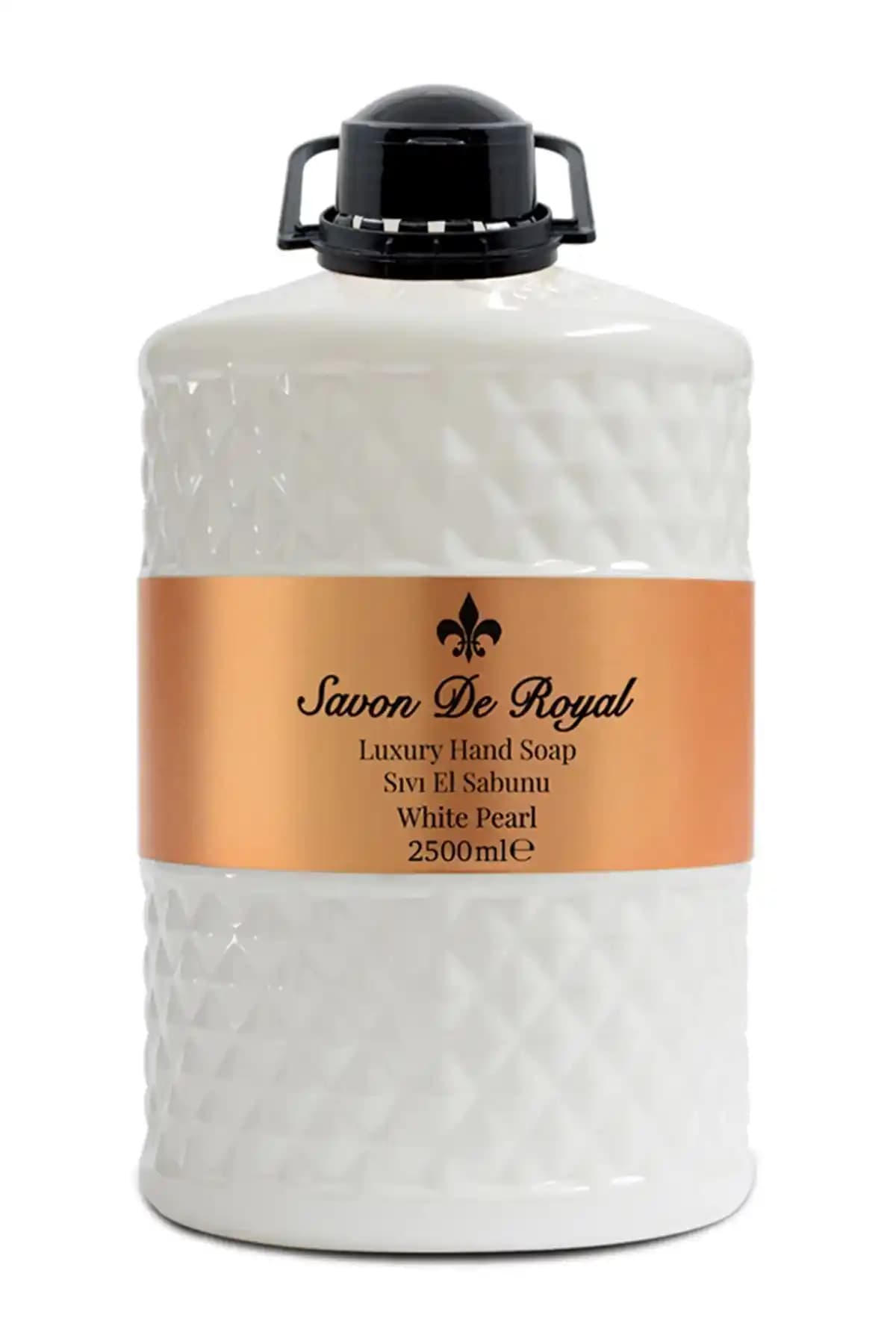 Savon de Royal Luxury Vegan Sıvı Sabun White Pearl: Doğal ve Zarif Temizlik Deneyimi