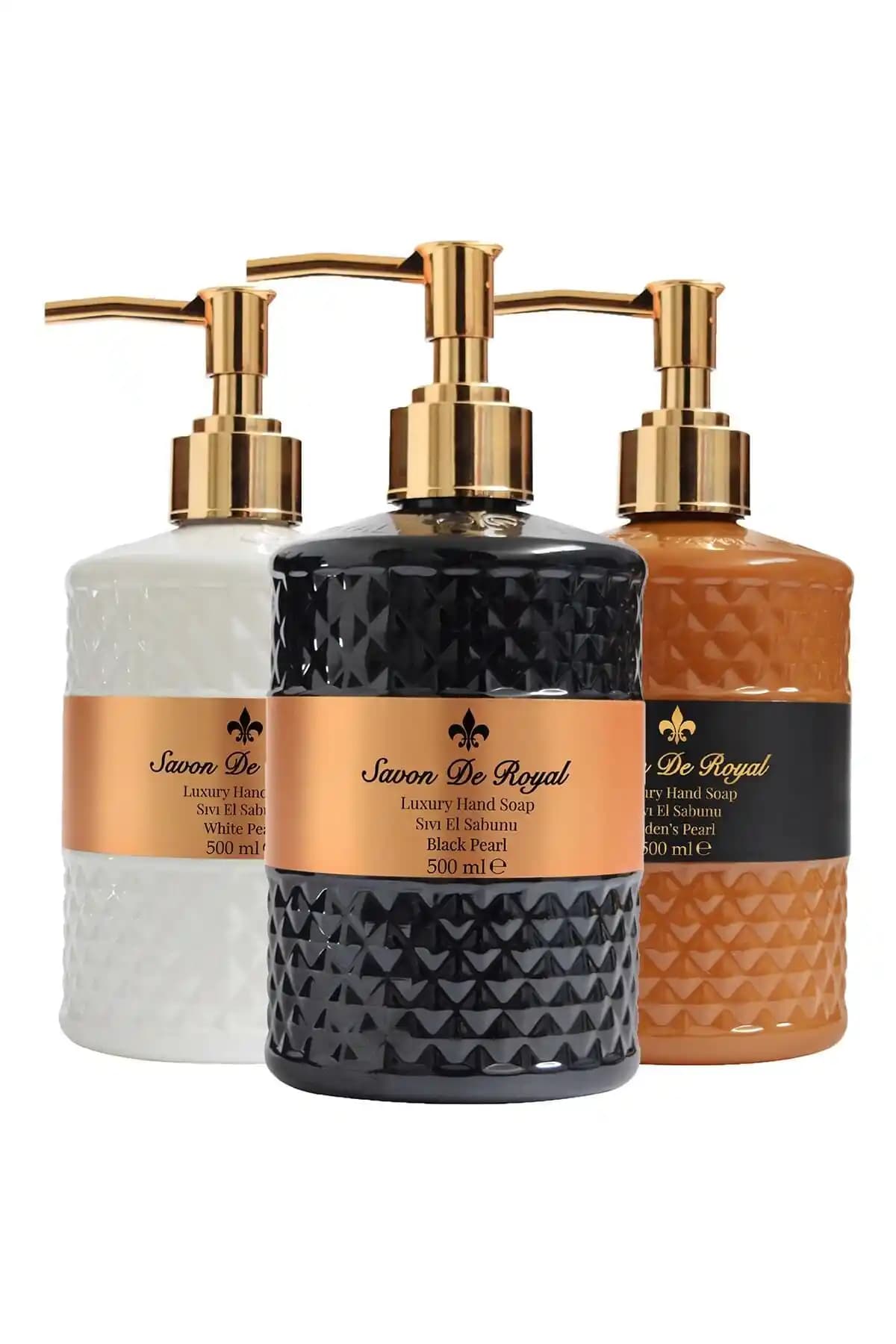 Savon de Royal Vegan Pearl Sıvı Sabun Paketleri: Estetik ve Sağlıklı Bakım İçin Ideal Tercih