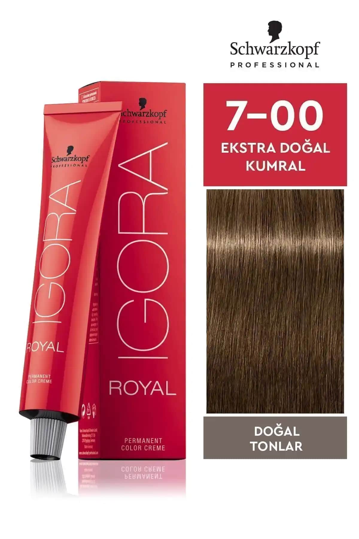 Schwarzkopf Igora Royal Doğal Tonlar 7-00 Kumral Saç Boyası Detaylı İnceleme ve Özellikleri