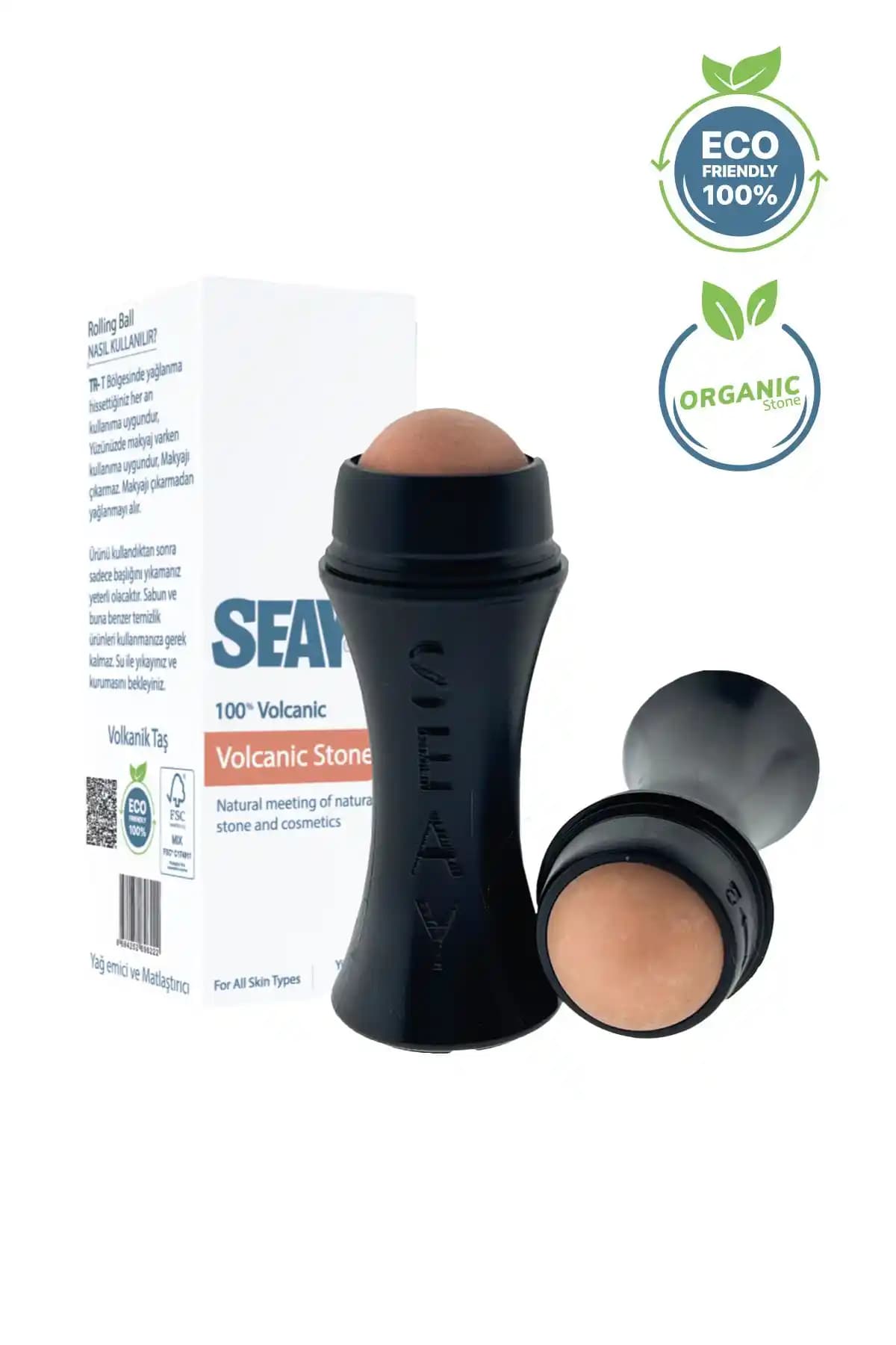 Seay Volkanik Taş: Doğal Yağ Emici ve Cilt Matlaştırıcı Özellikleri