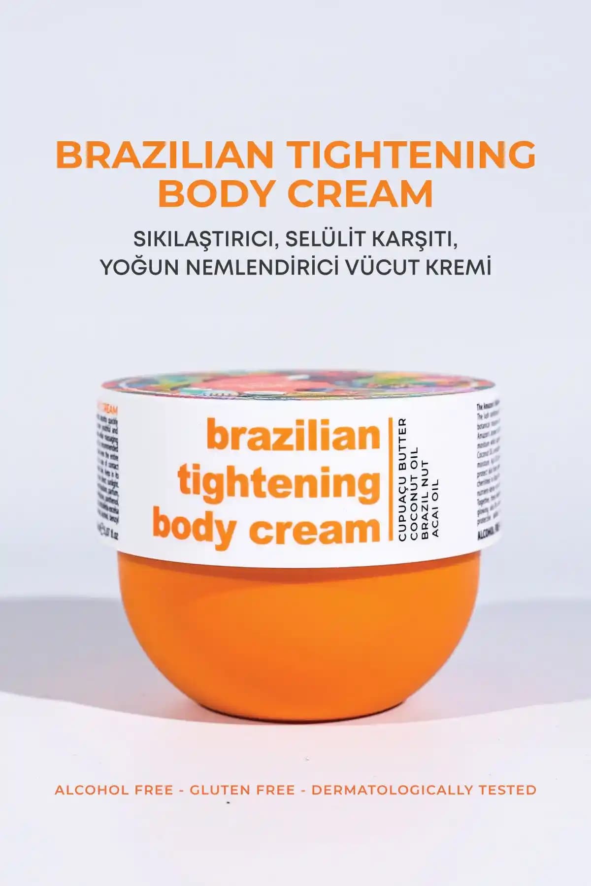 Secret of Helen Brazilian Tightening Vücut Kremi: Sıkılaştırıcı ve Nemlendirici Doğal Bakım
