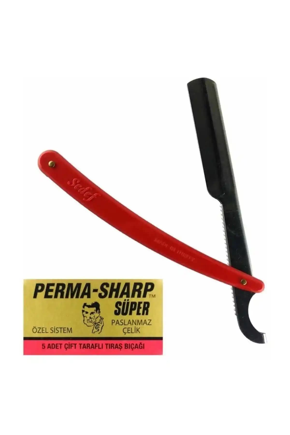 Sedef Kuaför Usturası ve 5'li Yedek Bıçak ile Profesyonel Tıraş Deneyimi