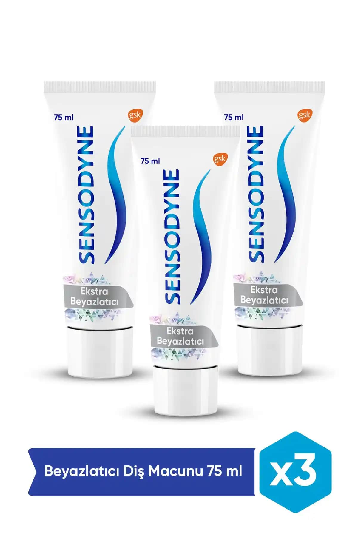 Sensodyne Ekstra Beyazlatıcı Diş Macunu: Hassasiyet Rahatlatıcı ve Beyazlatıcı Özellikler