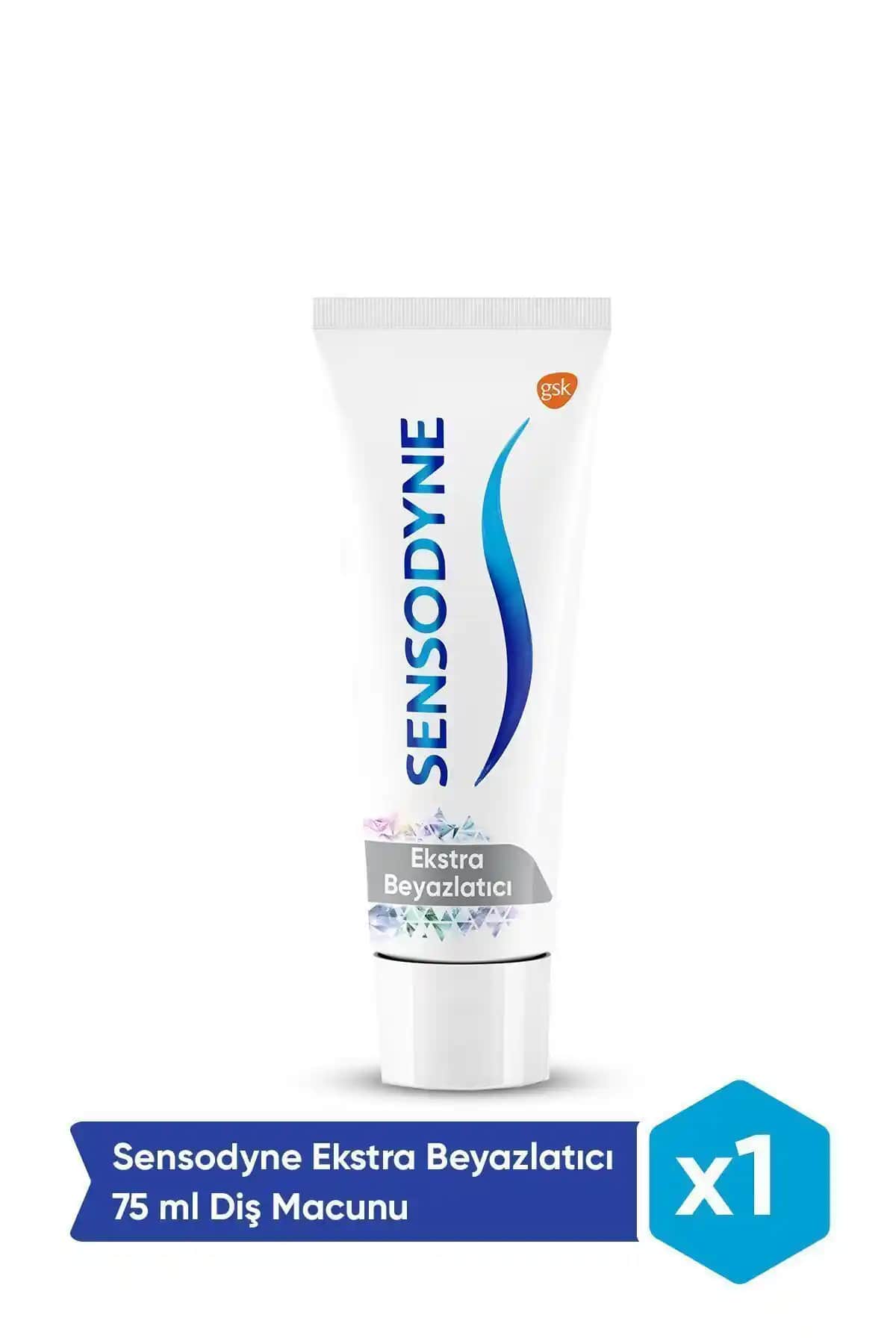 Sensodyne Ekstra Beyazlatıcı Diş Macunu ile parlak ve sağlıklı gülüşler için doğru tercih