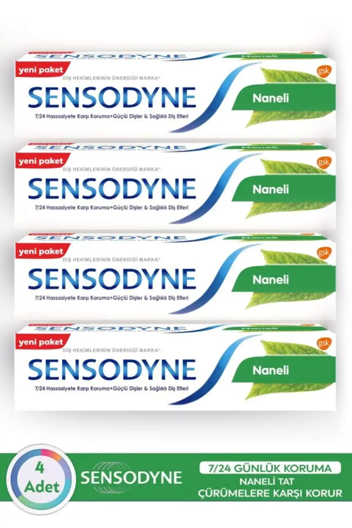 Sensodyne Naneli Diş Macunu: Hassas Dişler İçin Günlük Koruma ve Temizlik Çözümü
