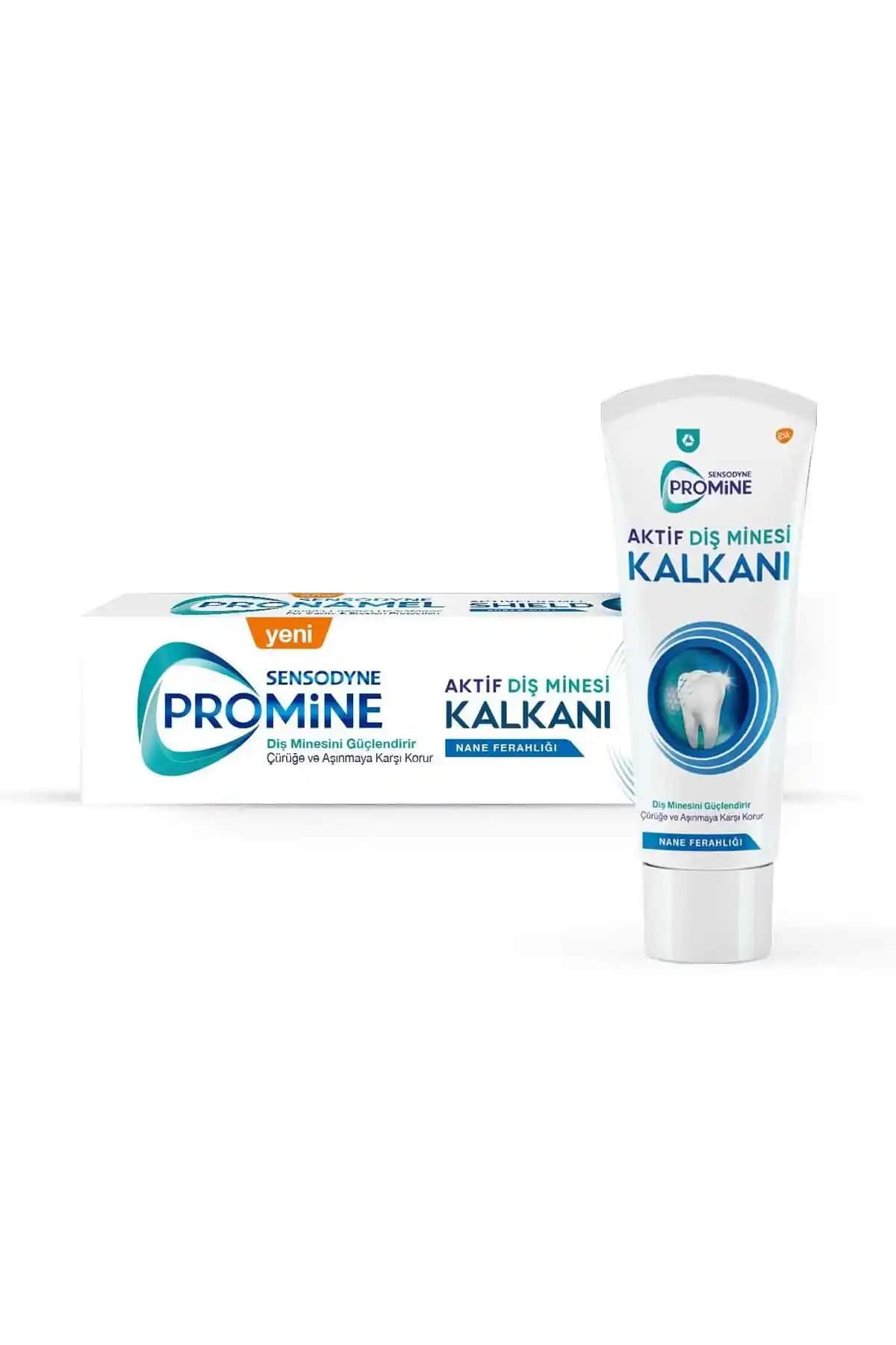 Sensodyne Promine Aktif Diş Minesi Kalkanı Naneli Diş Macunu özellikleri ve kullanım önerileri