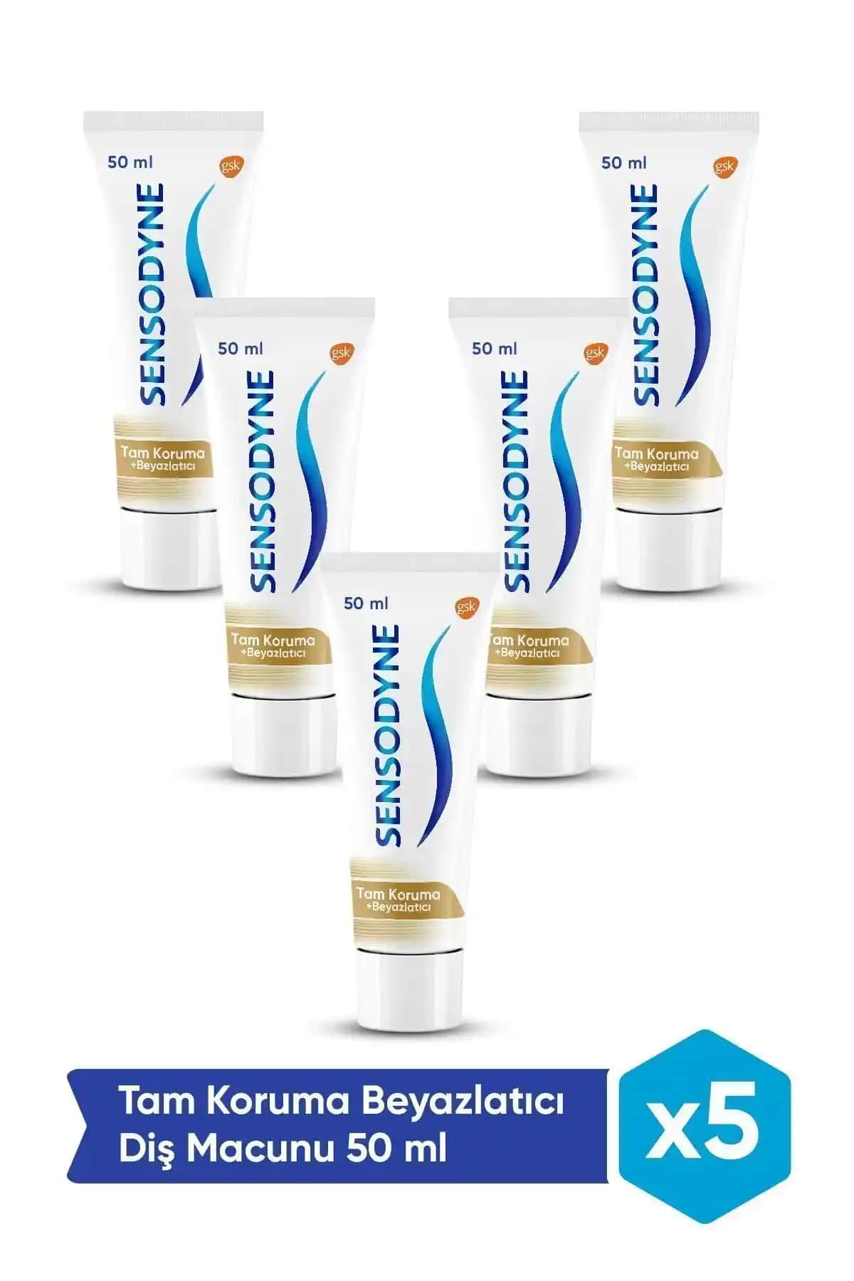 Sensodyne Tam Koruma Beyazlatıcı Diş Macunu: Hassasiyet ve Beyazlıkta Güvenilir Çözüm