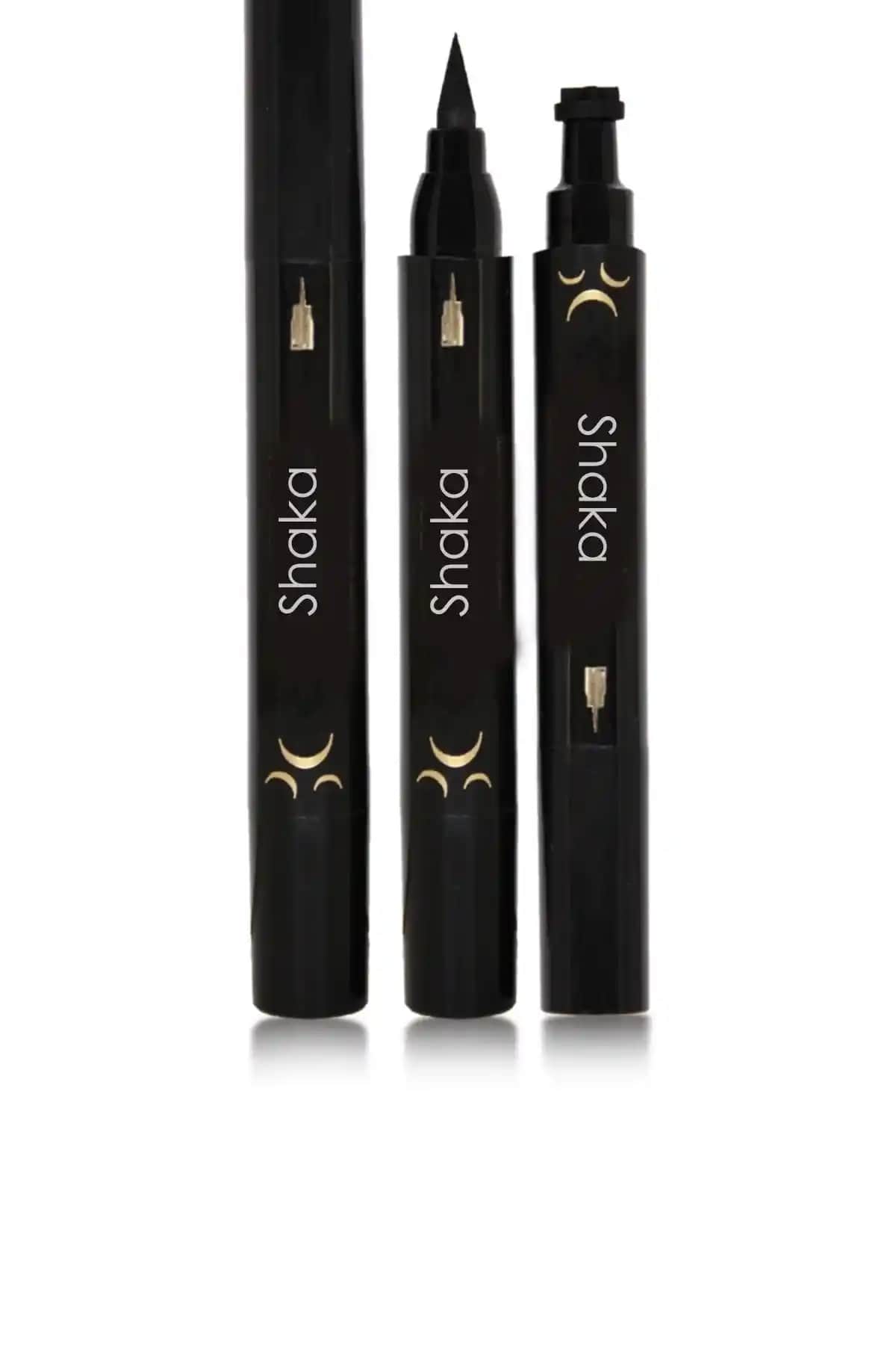 Shaka Çift Uçlu Ay Desenli Eyeliner: Kalıcı ve Şık Göz Makyajı İçin Modern Tasarım