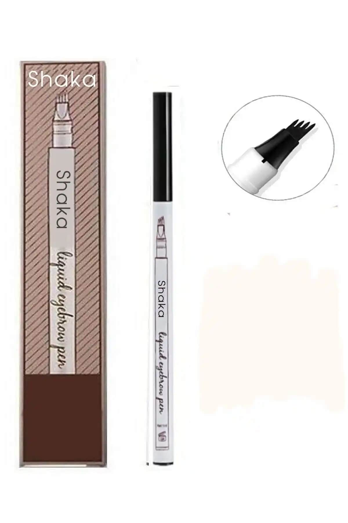 Shaka Siyah Kaş Dövmesi Mc No:4 Günlük Doğal ve Pratik Kaş Makyajı Çözümü