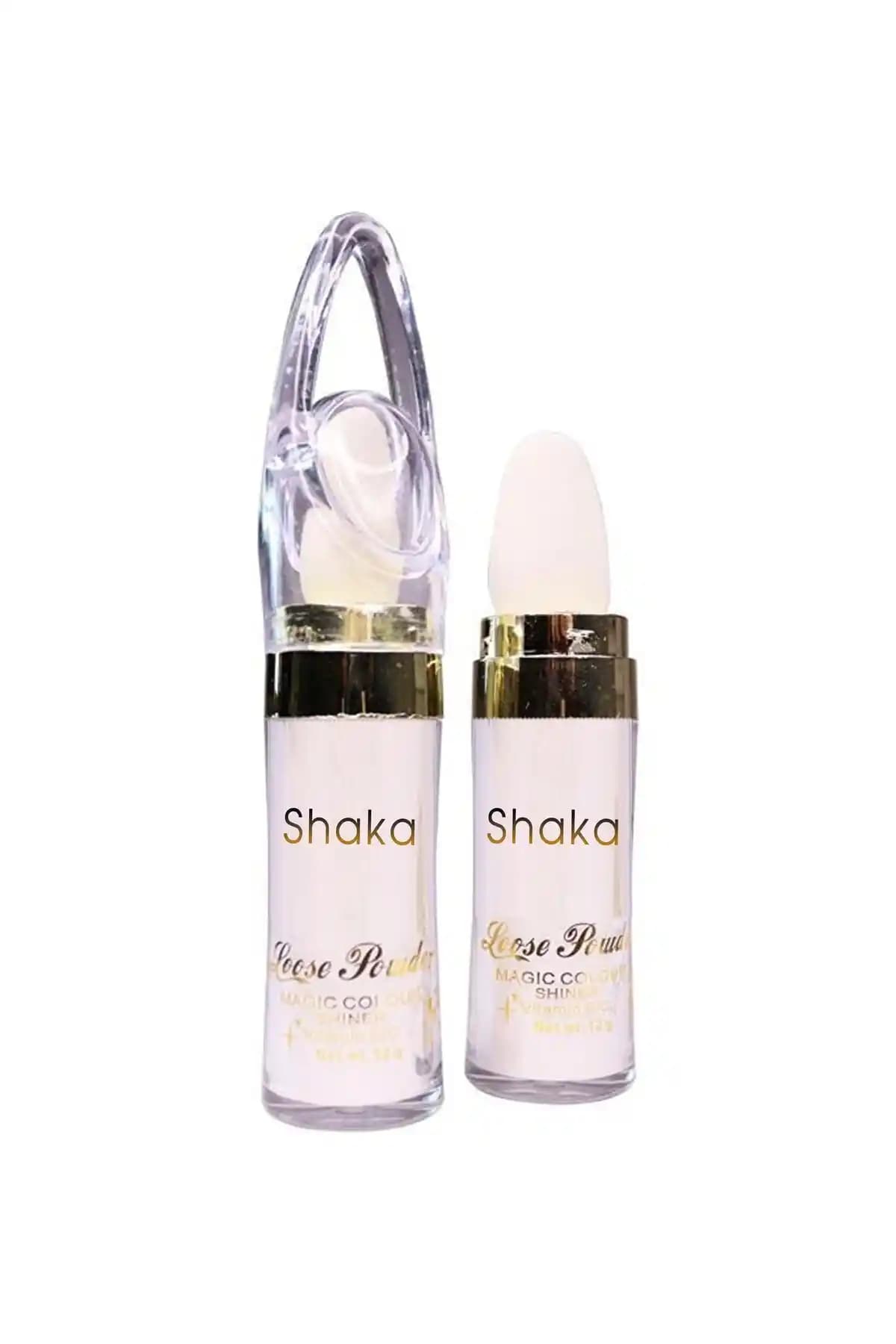 Shaka Vitamin E/C Yüz ve Vücut Simli Toz Ürünleri Parlaklık ve Doğal Görünüm İçin