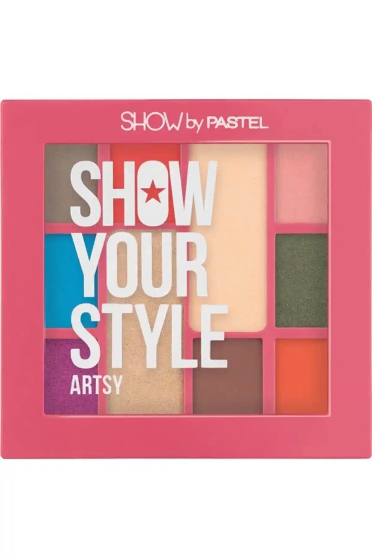 Show by Pastel Show Your Style Far Artsy Pembe Makaj Paleti Kalite ve Renk Çeşitliliği