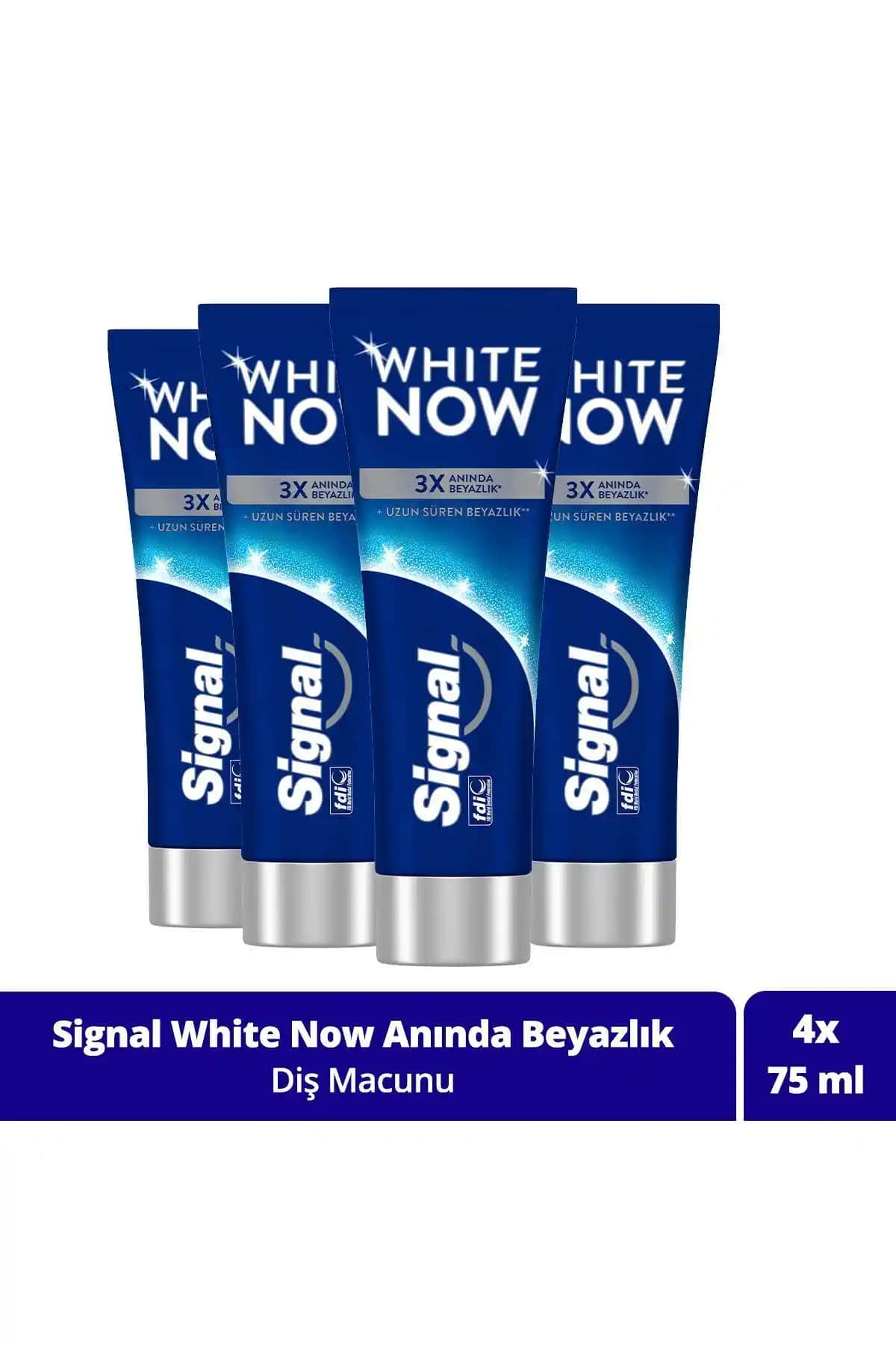 Signal White Now Anında Beyazlatıcı Diş Macunu ile Sağlıklı ve Parlak Gülüşler İçin En İyi Tercih