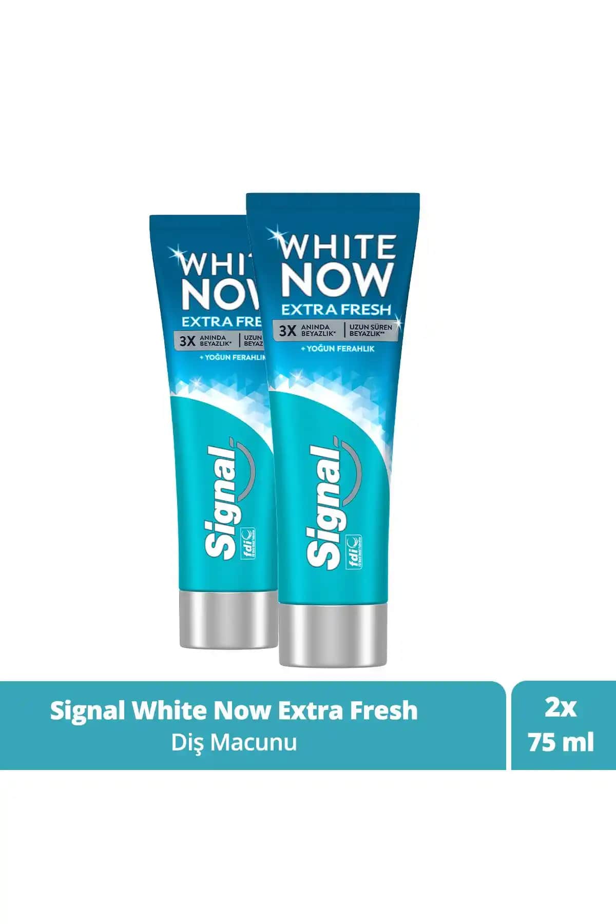 Signal White Now Diş Macunu Beyazlatıcı ve Ferahlatıcı Özellikleriyle Günlük Kullanım İçin Uygun