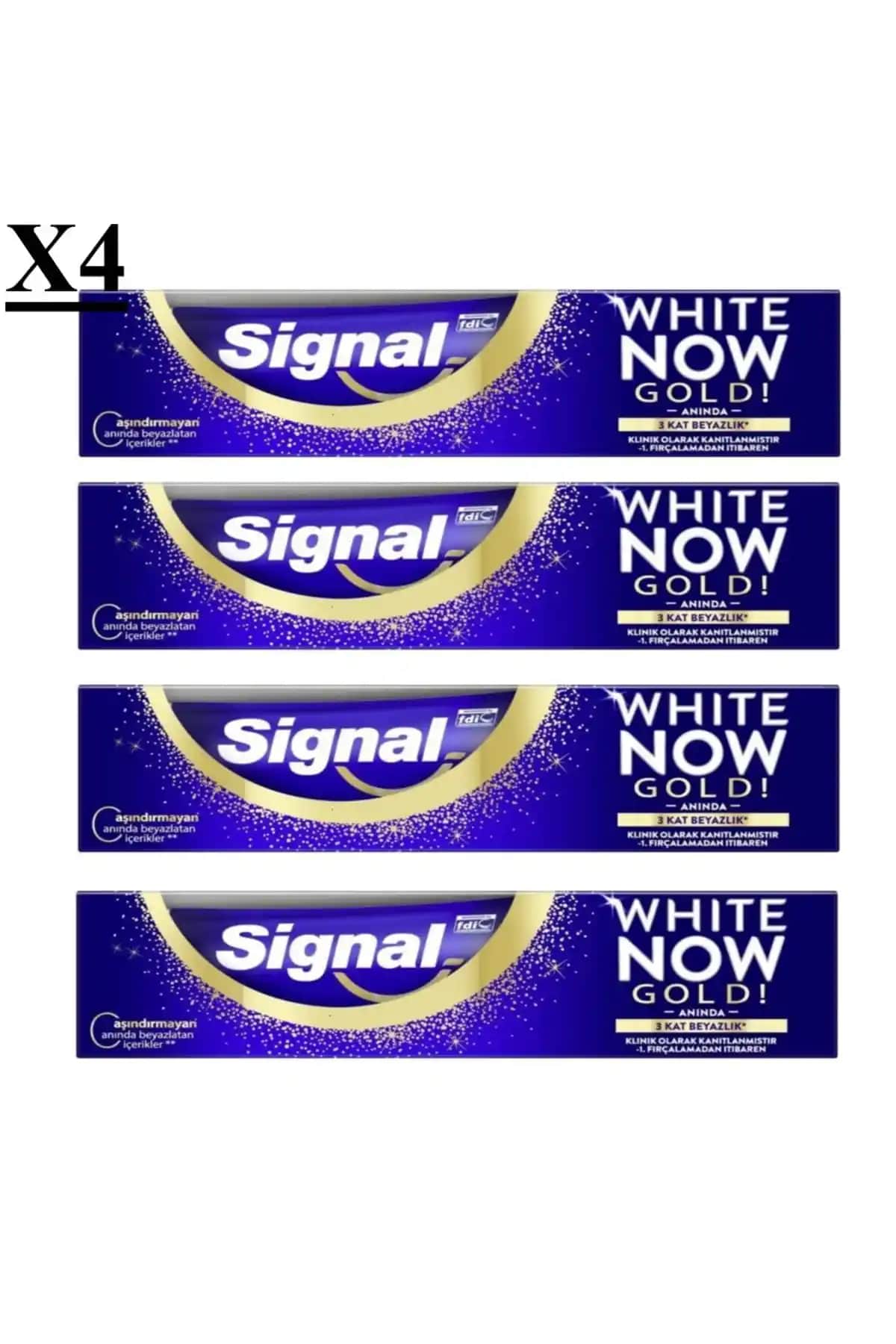 Signal White Now Gold ve Anında 3 Kat Beyazlık Diş Macunlarının Karşılaştırması