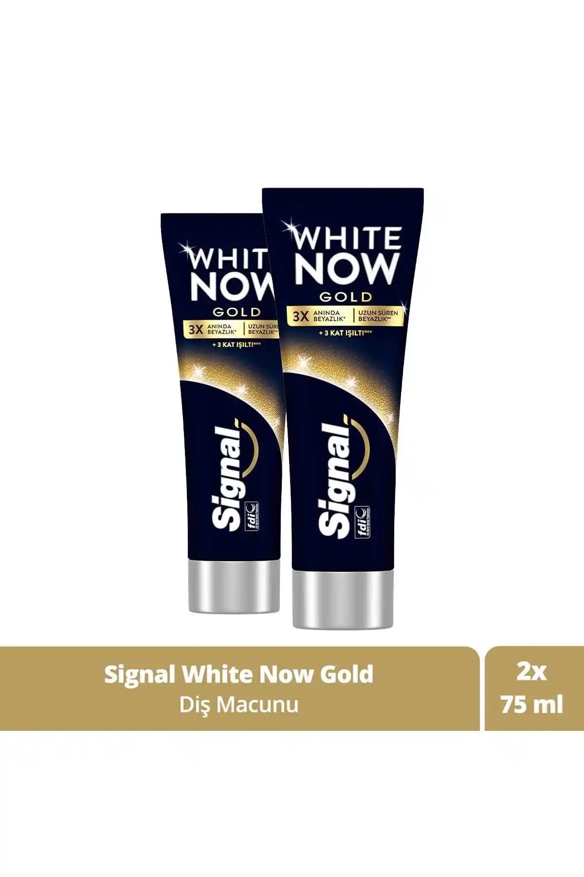 Signal White Now Gold ve Leke Karşıtı Diş Macunu Karşılaştırması