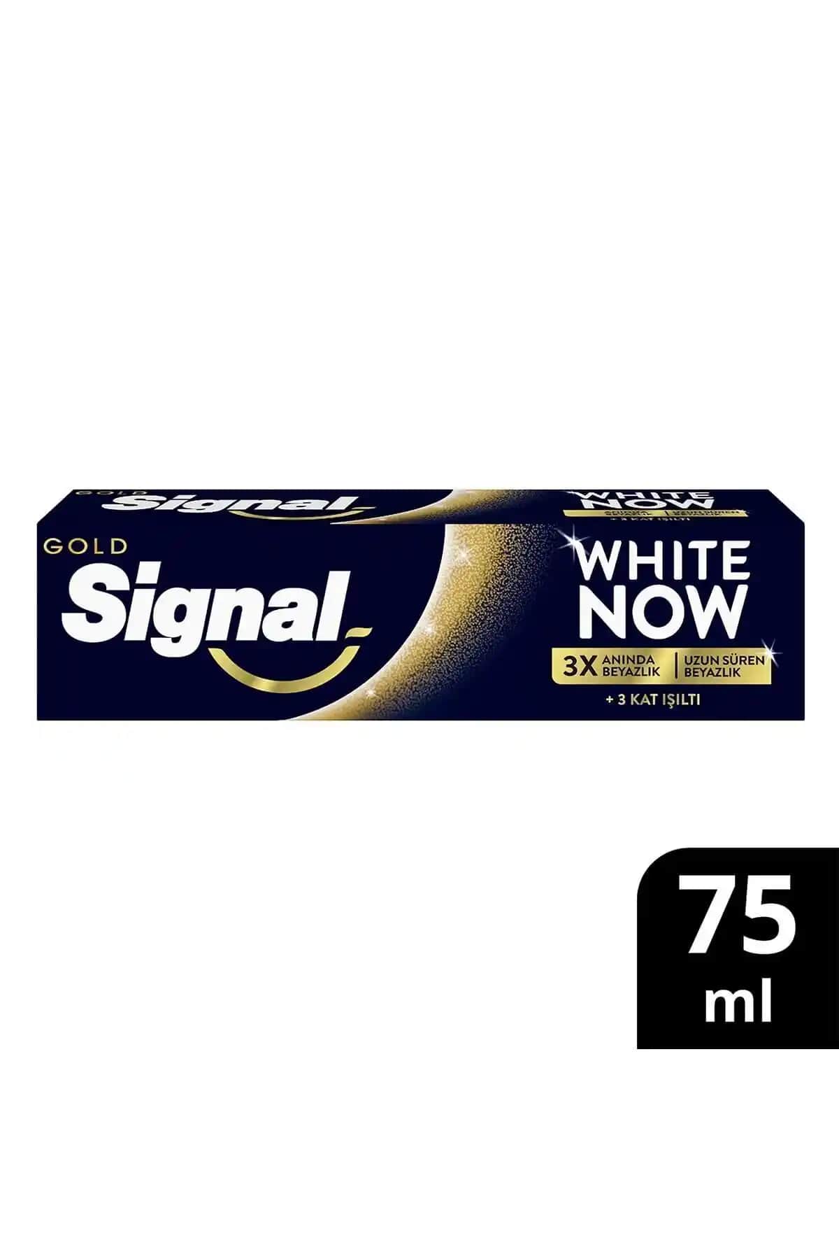 Signal White Now Gold ve White Now Gold Beyazlatıcı Diş Macunları Karşılaştırması