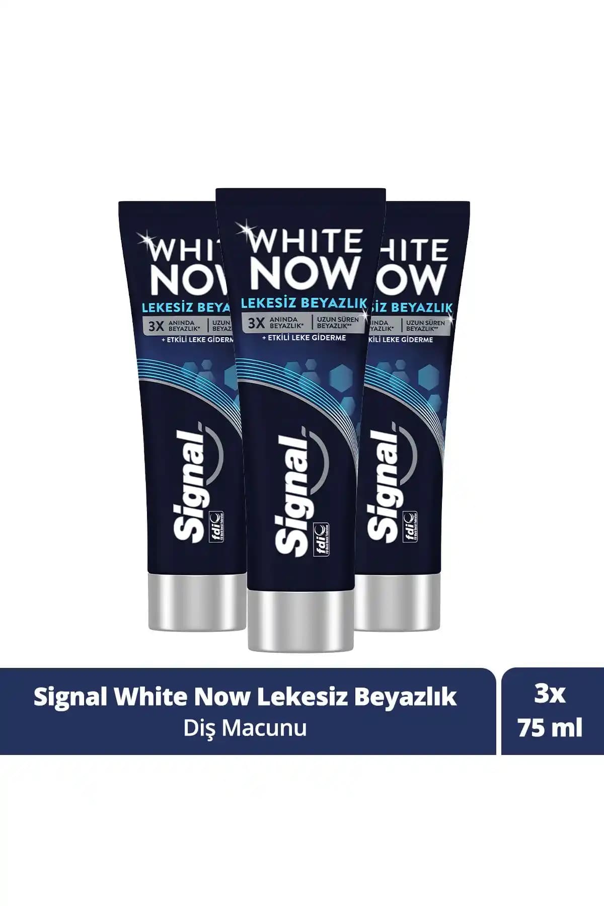 Signal White Now Leke Karşıtı Diş Macunu: Beyazlatma ve Ağız Temizliği Özellikleri