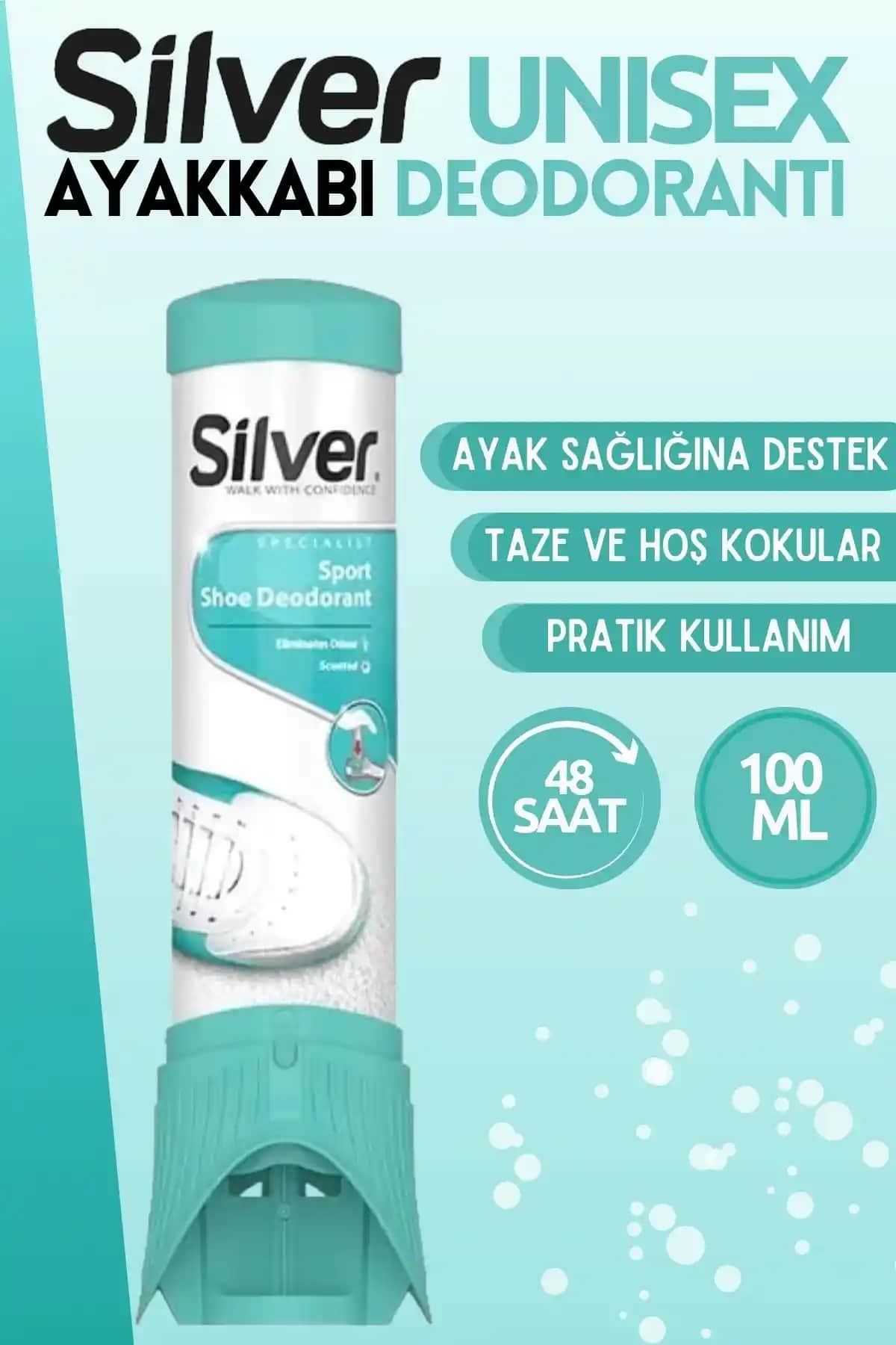 Silver Ayakkabı Deodorantı: Koku Giderici ve Hijyen Sağlayan Etkili Çözüm