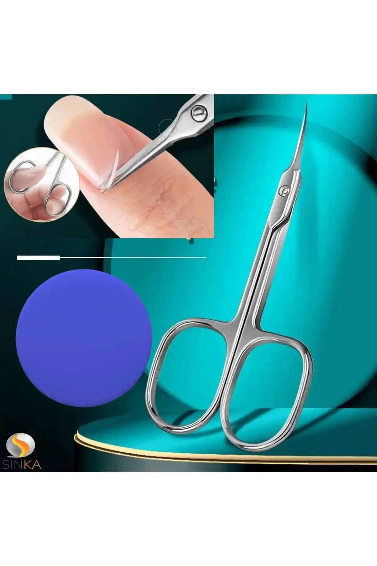 SİNKA Tırnak Eti Manikür Makası Profesyonel Kalite ve Dayanıklılık Sunar