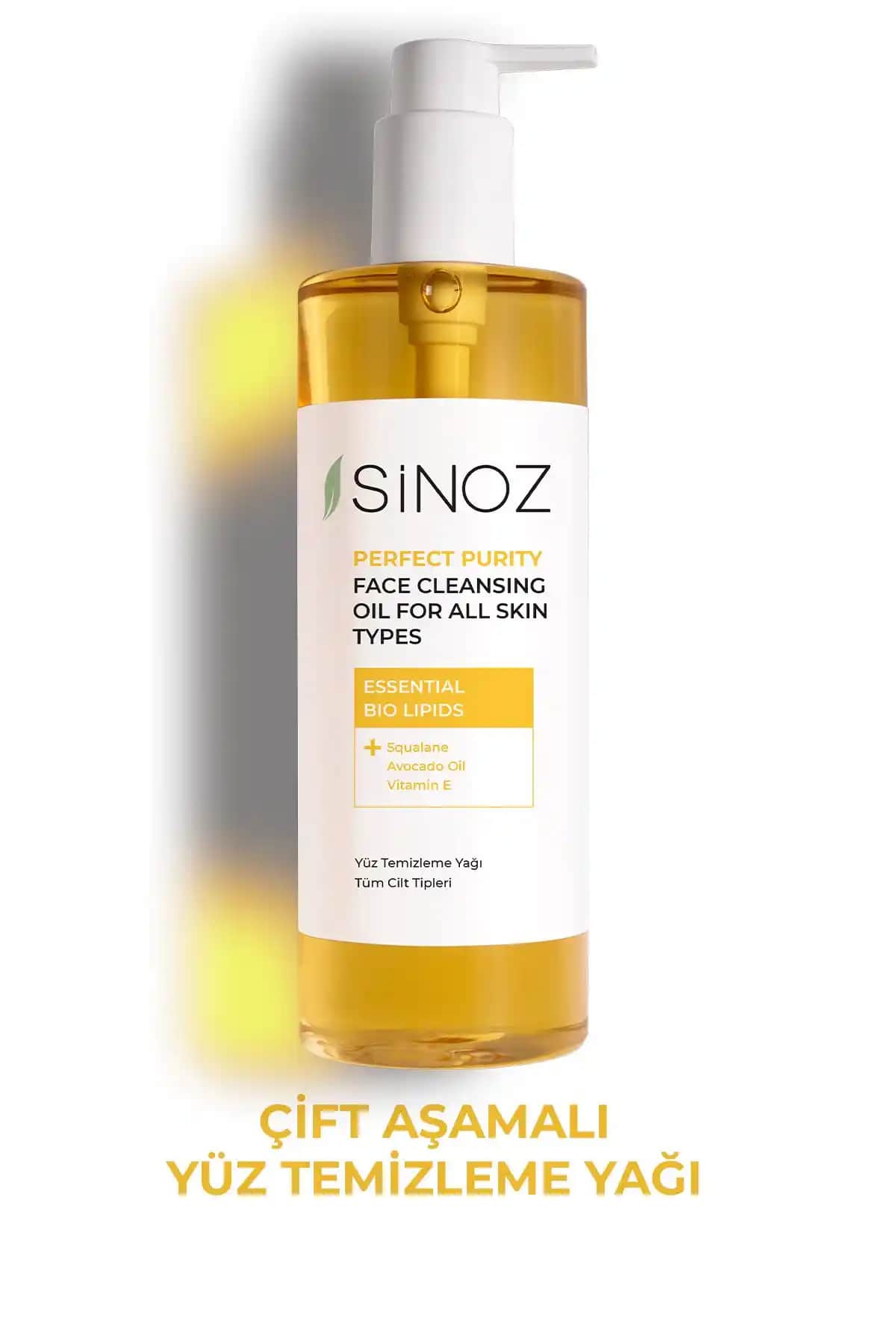 Sinoz Perfect Purity Yüz Temizleme Yağı: Derinlemesine Temizlik ve Nemlendirme Sağlar