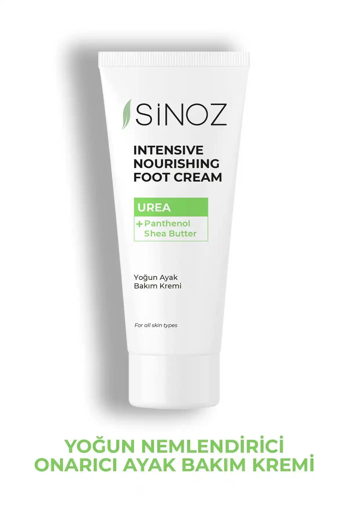 Sinoz Yuşuatıcı Ayak Bakım Kremi Topuk Çatlaklarına Karşı Güçlü ve Güvenilir Çözüm
