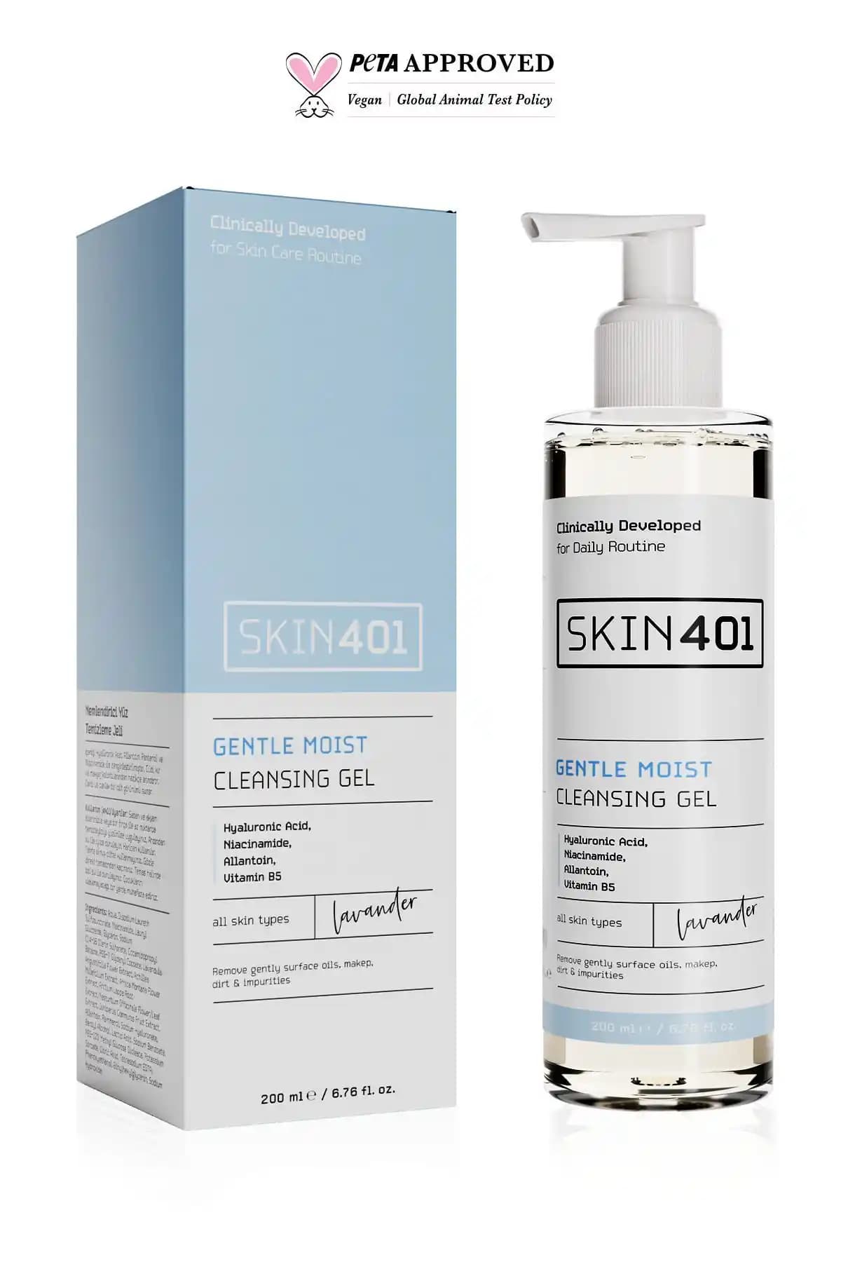 Skin401 Nemlendirici ve Parlaklık Veren Yüz Temizleme Jeli İncelemesi
