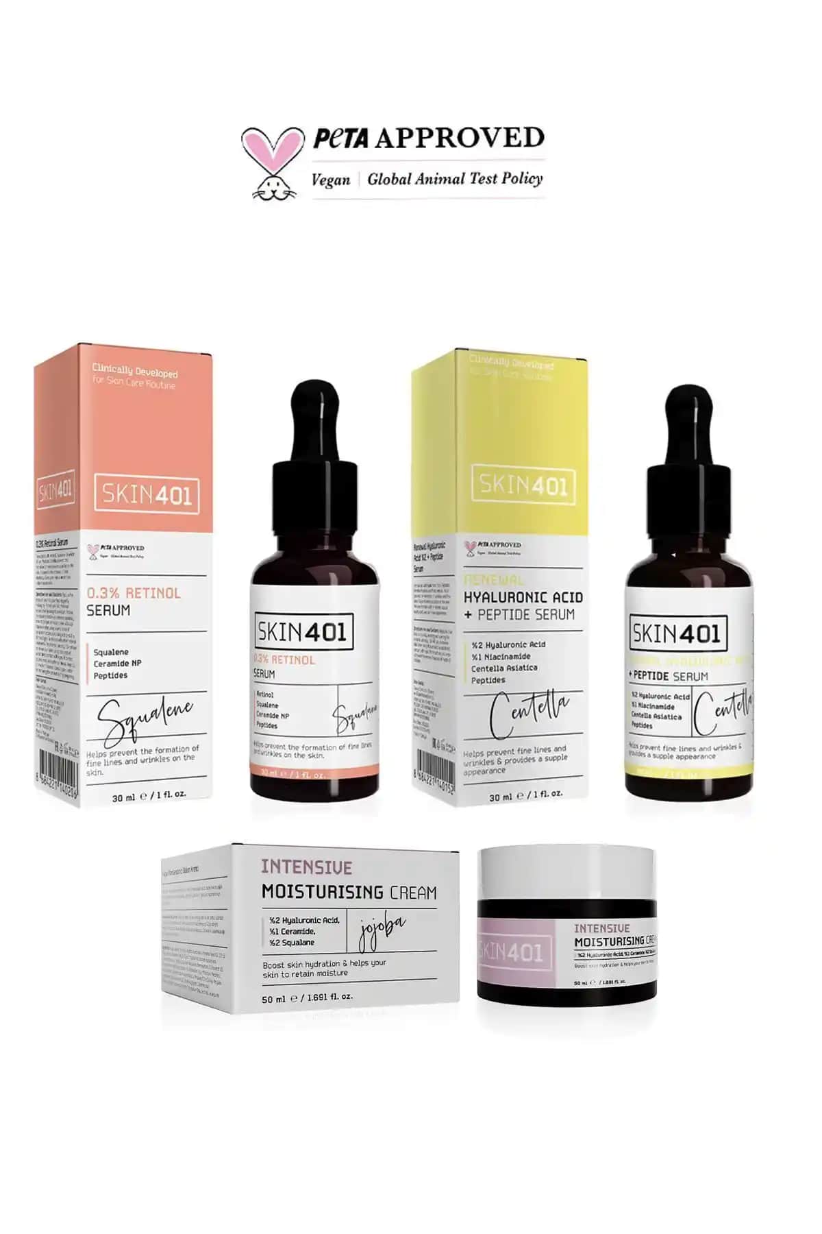 Skin401 Retinol Sandviç Metodu ile Cilt Sağlığını Destekleyen Yenilikçi Bakım Rutini