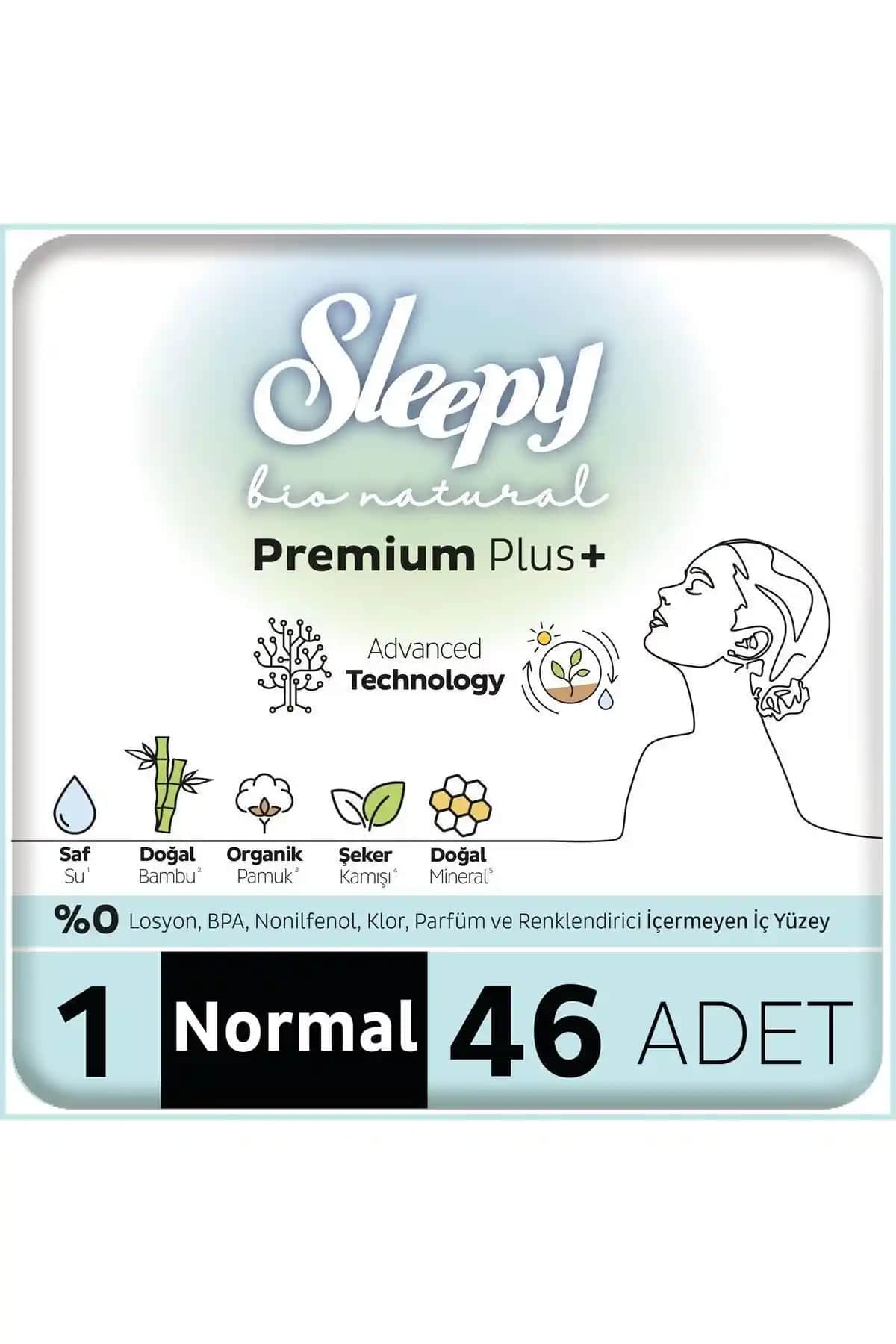Sleepy Bio Natural Plus Hijyenik Pedler: Doğal ve Güvenilir Günlük Kullanım Ürünü
