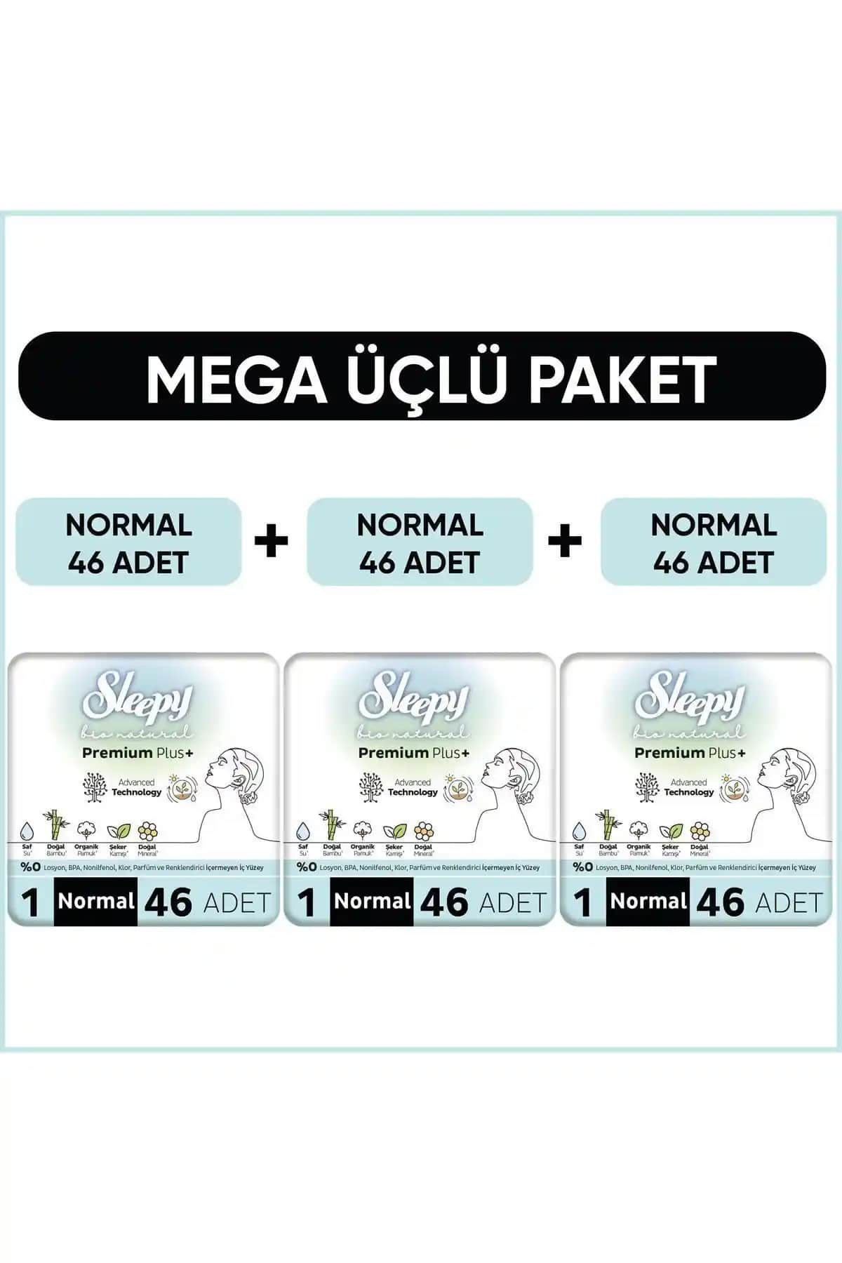 Sleepy Bio Natural Plus Hijyenik Pedler: Mega ve Normal Paketlerin Karşılaştırması
