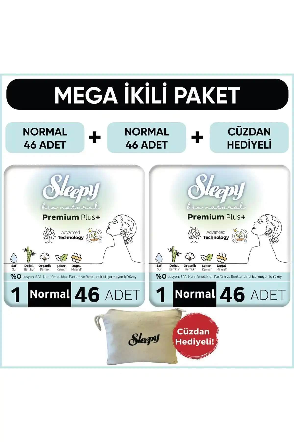 Sleepy Bio Natural Plus ve Sleepy Extra Ultra İnce Ped Karşılaştırması
