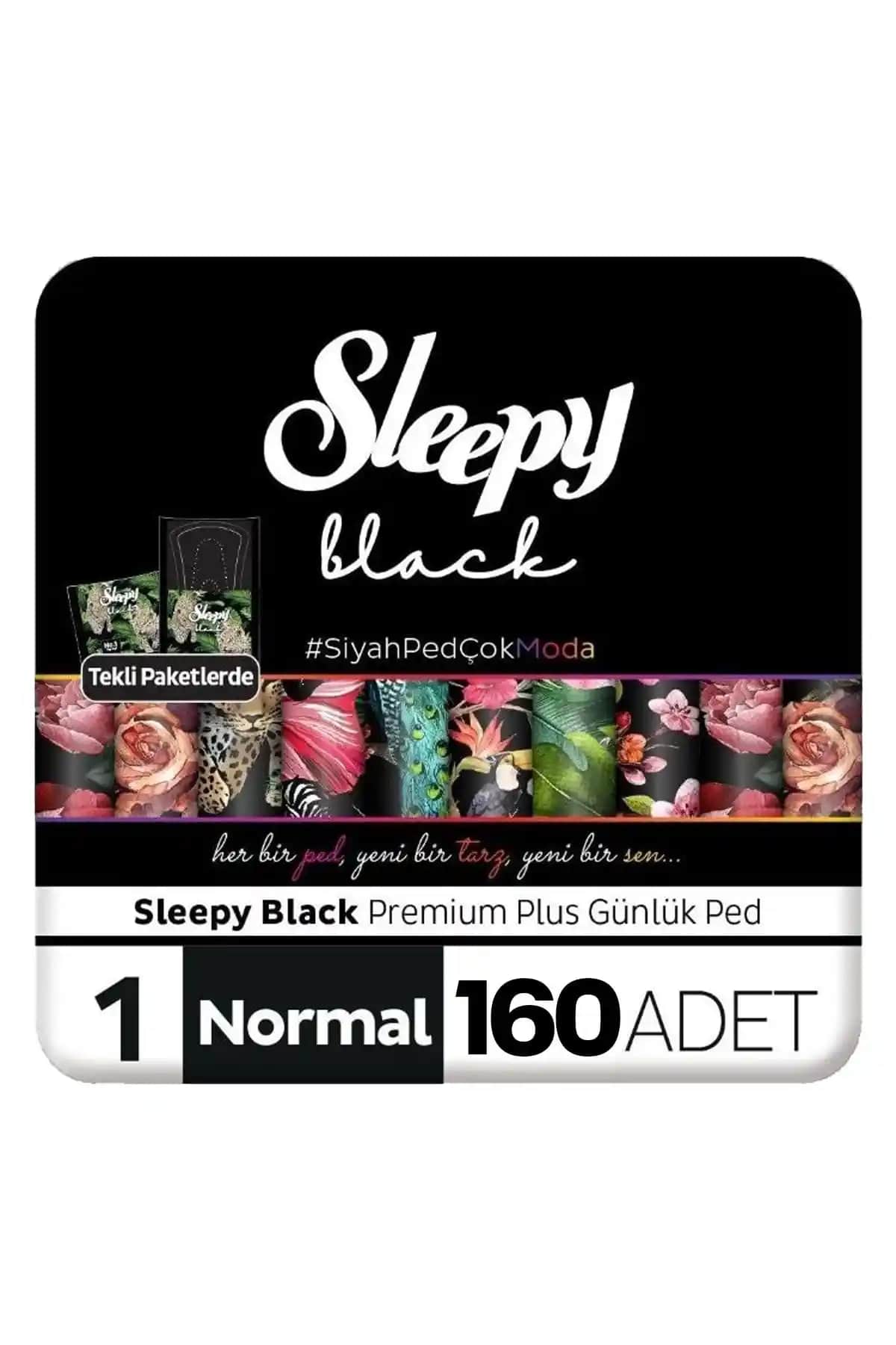 Sleepy Black Premium Plus Günlük Ped: Organik İçerikli Ekonomik Hijyen Çözümü